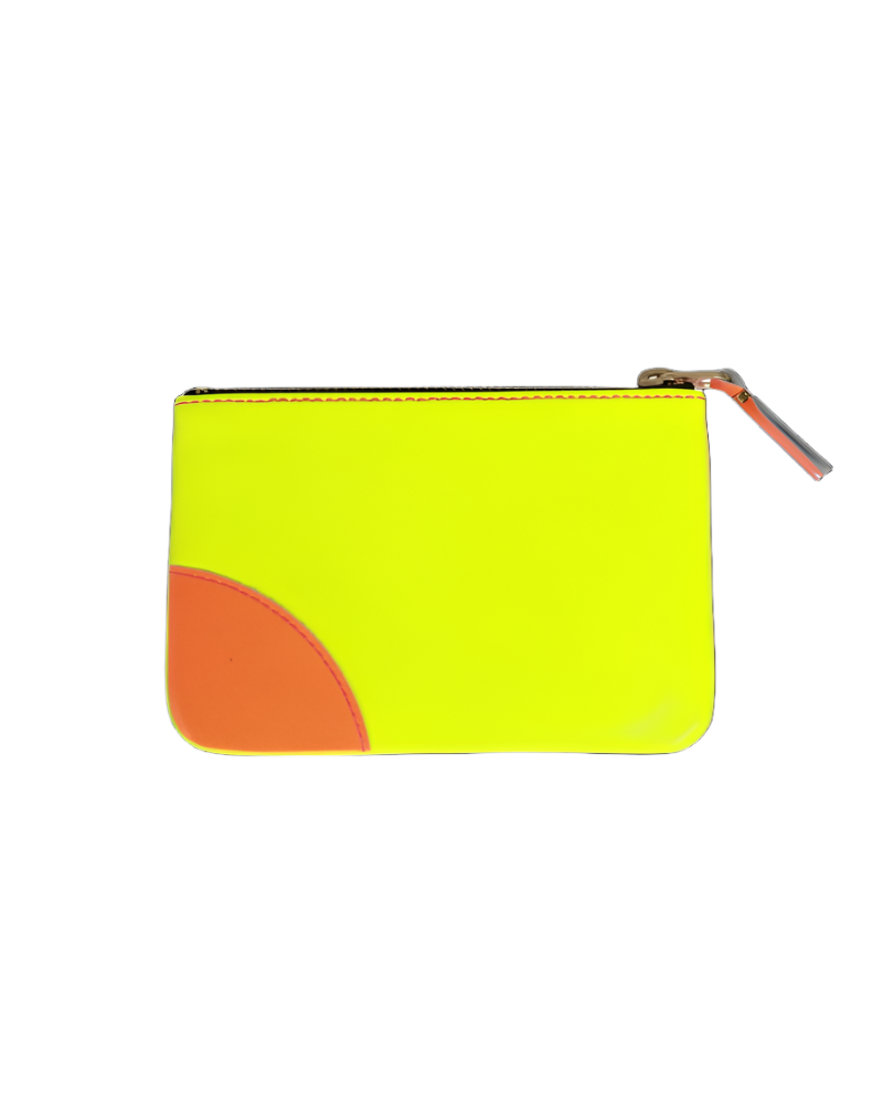 Super Fluo Small Zip Pouch Wallet