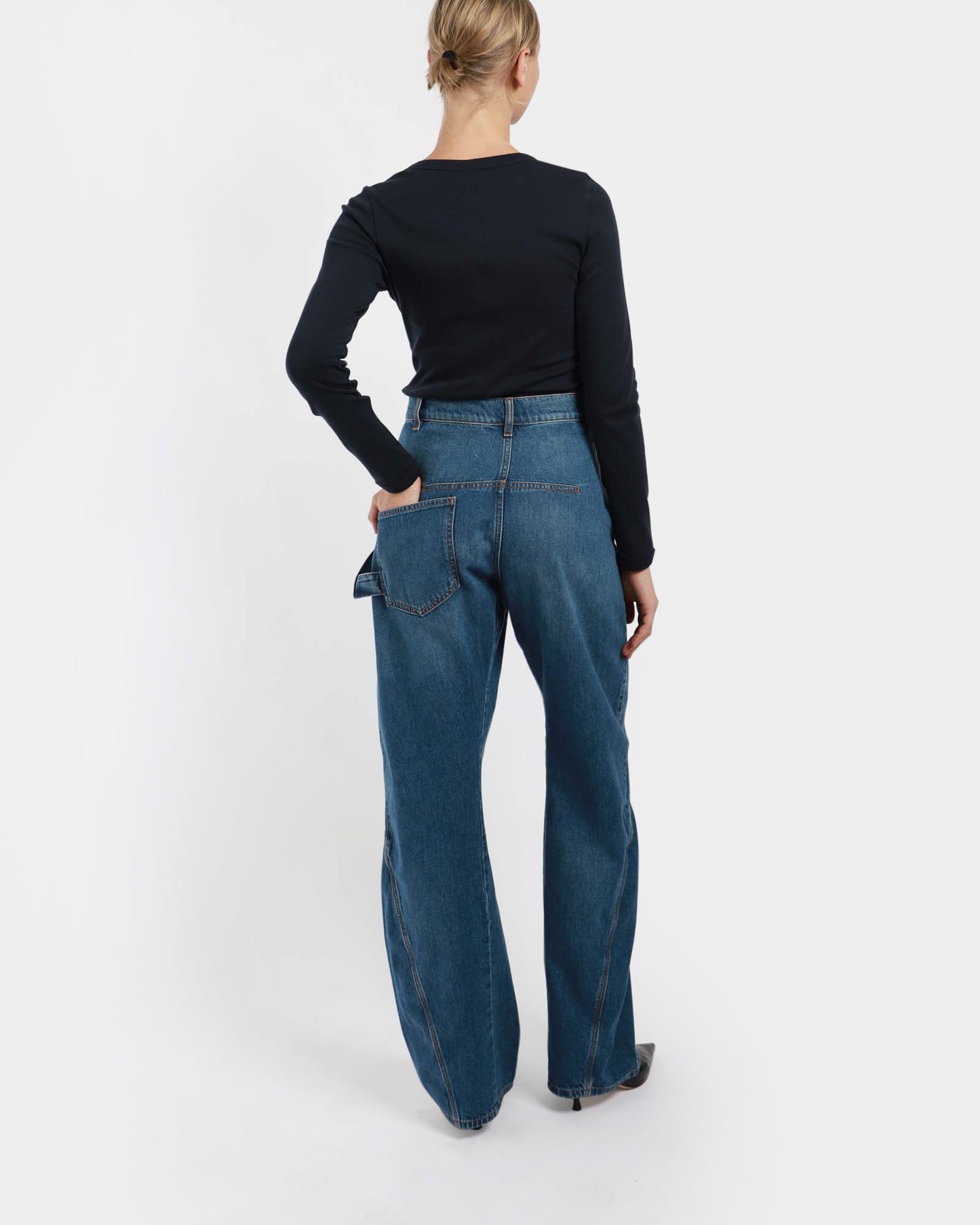 Twisted Workwear Jeans - LBD