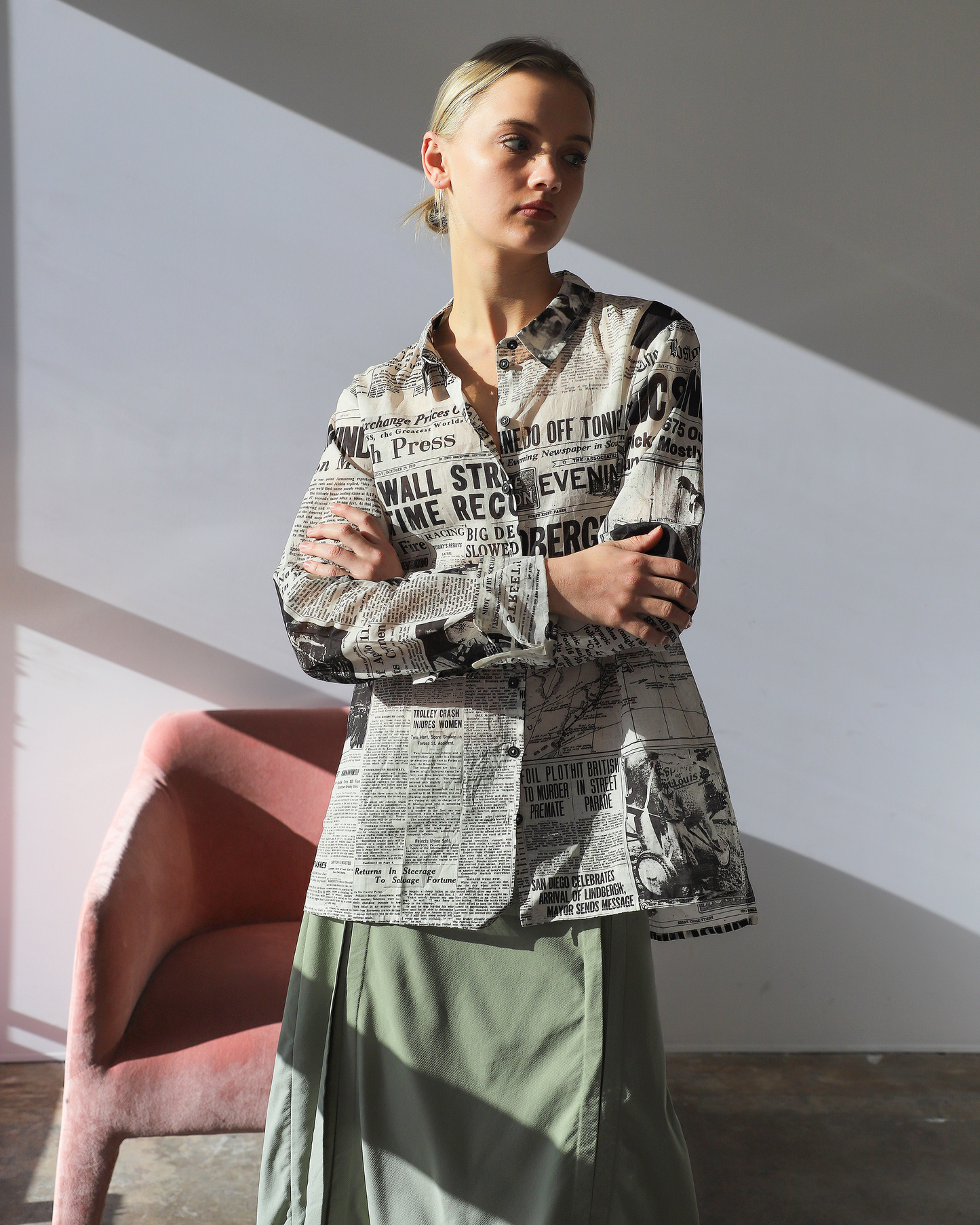 Newspaper Shirt