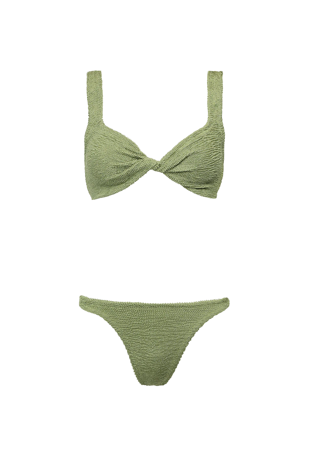 Juno Bikini Metallic Crinkle