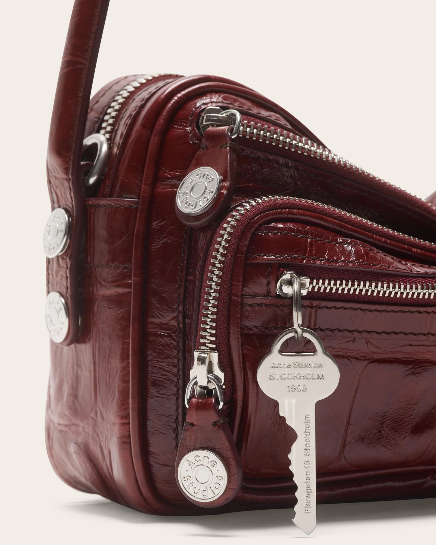 Camero Croco Party Shoulder Bag