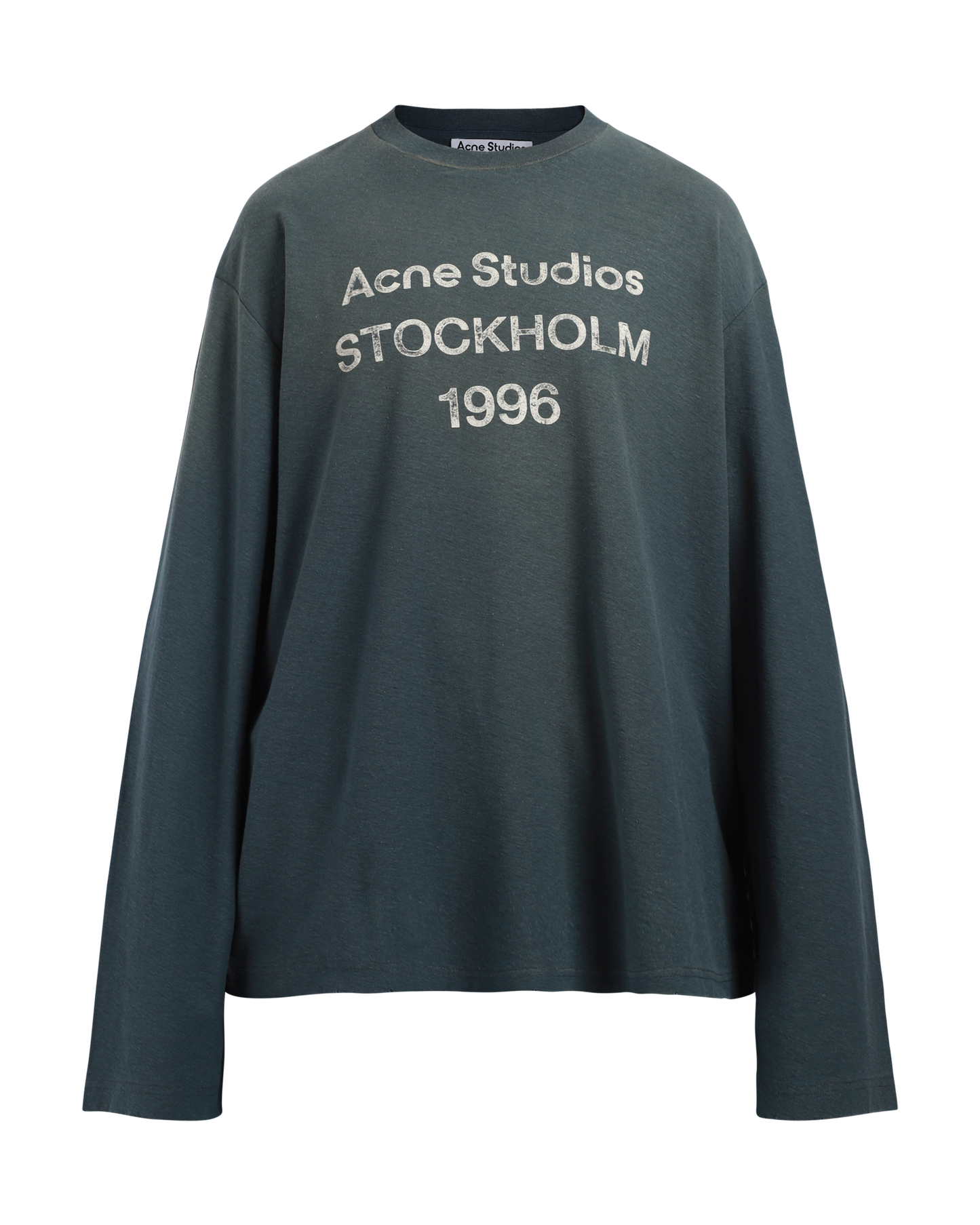 Distressed Long-Sleeve T-Shirt