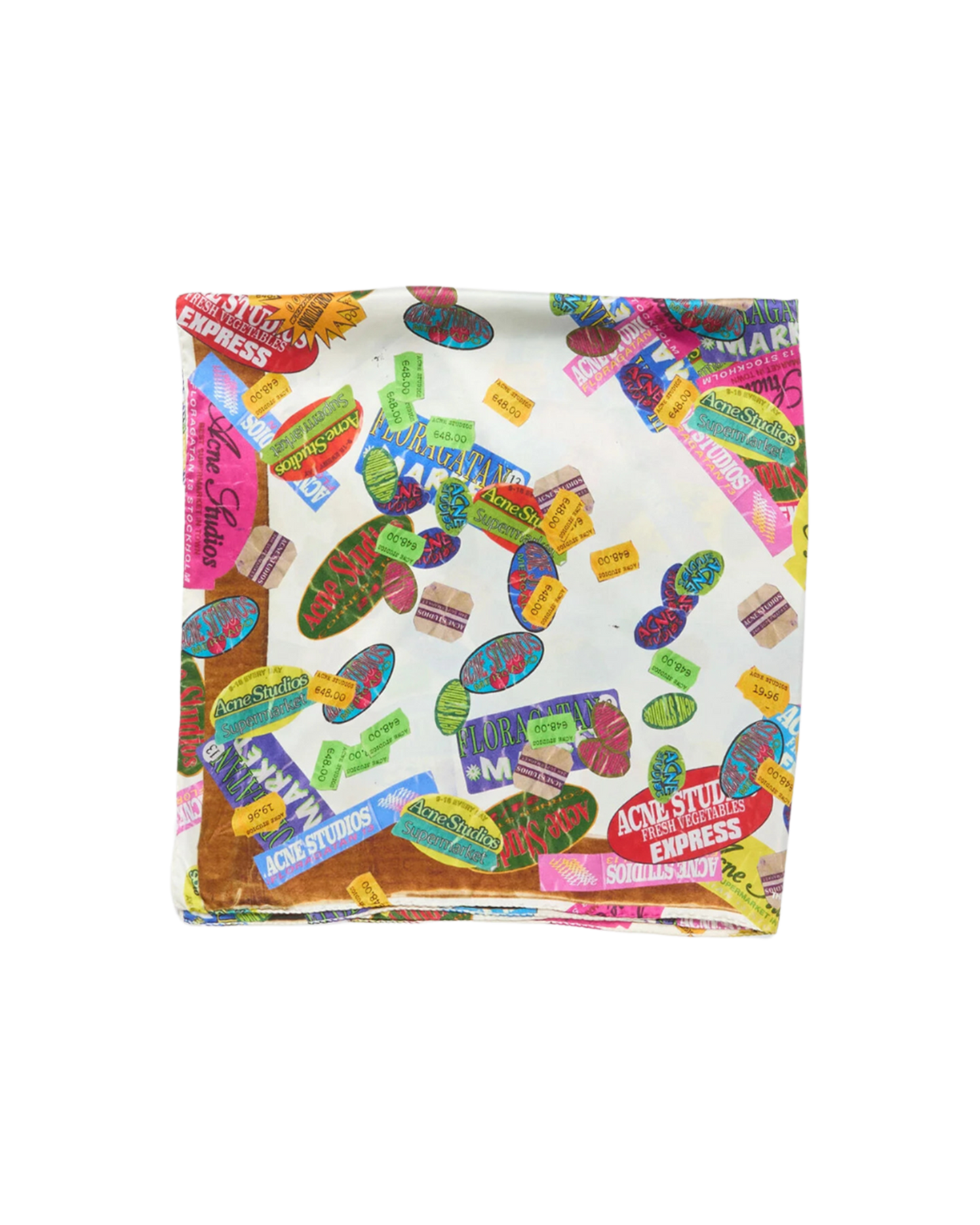 Print Silk Scarf