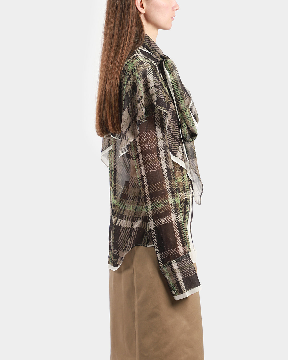 Printed Silk Blouse