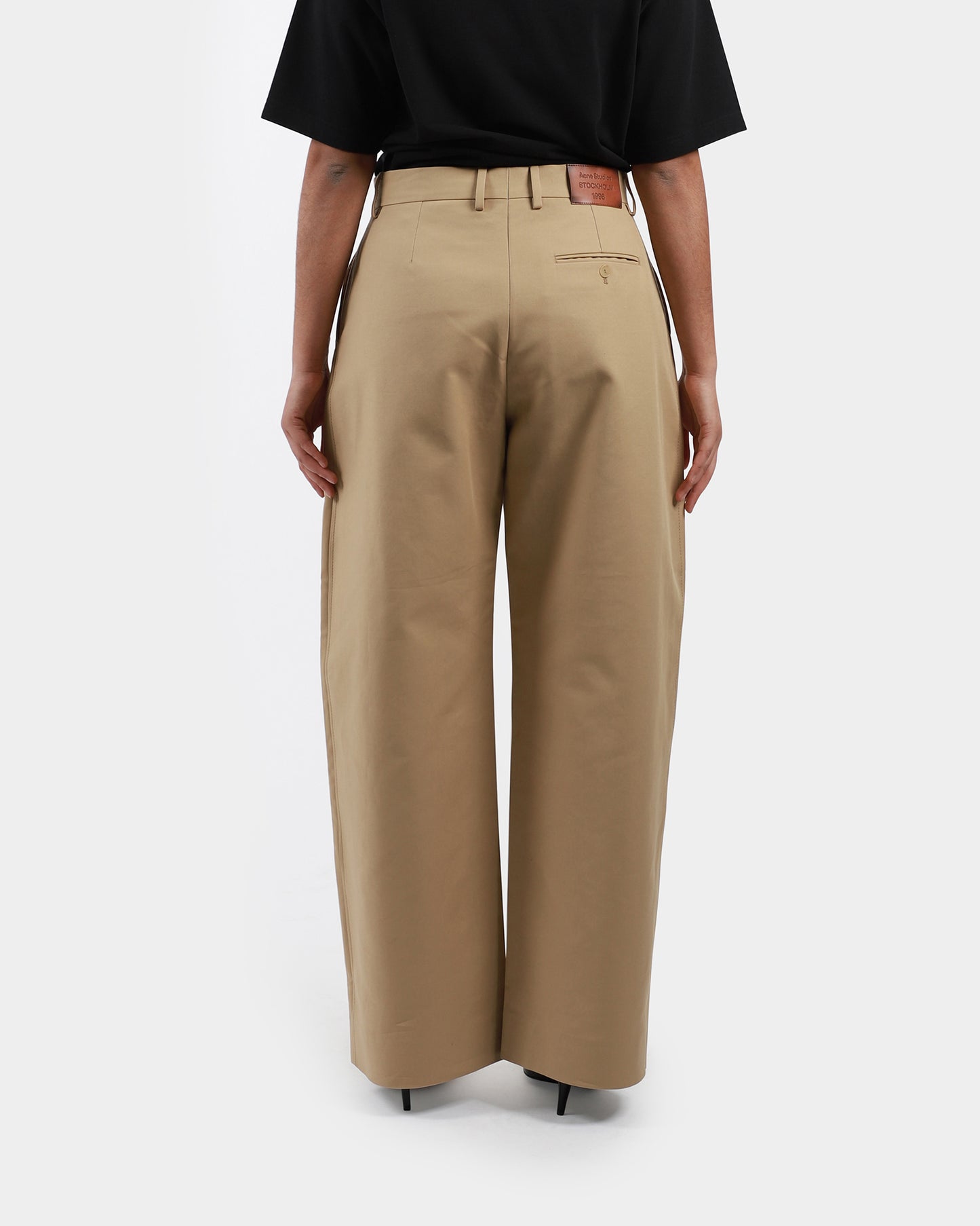 Tailored Satin Trousers