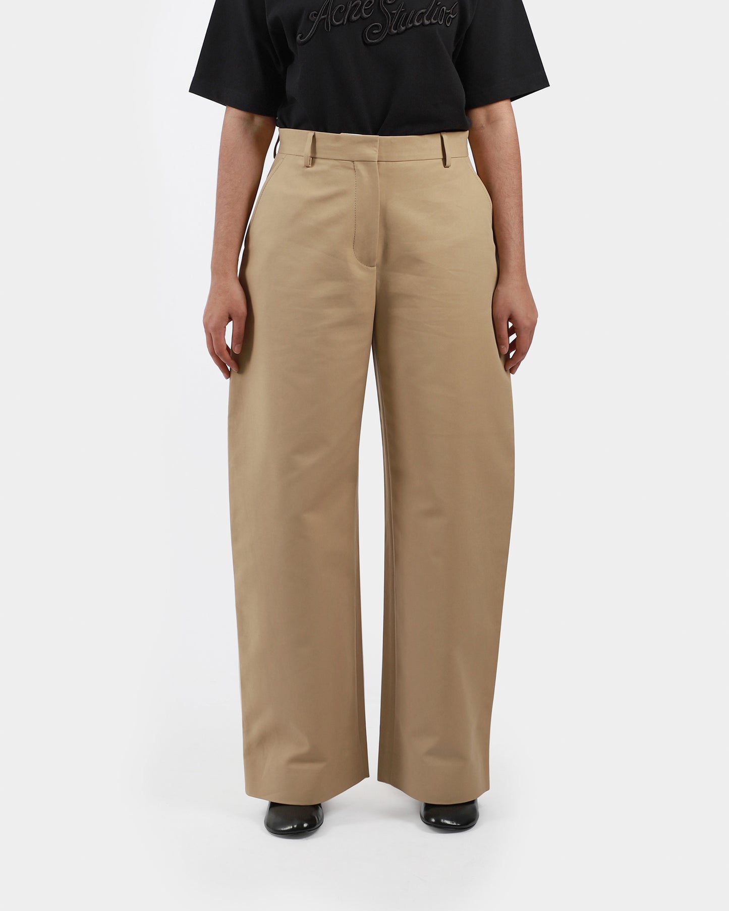 Tailored Satin Trousers