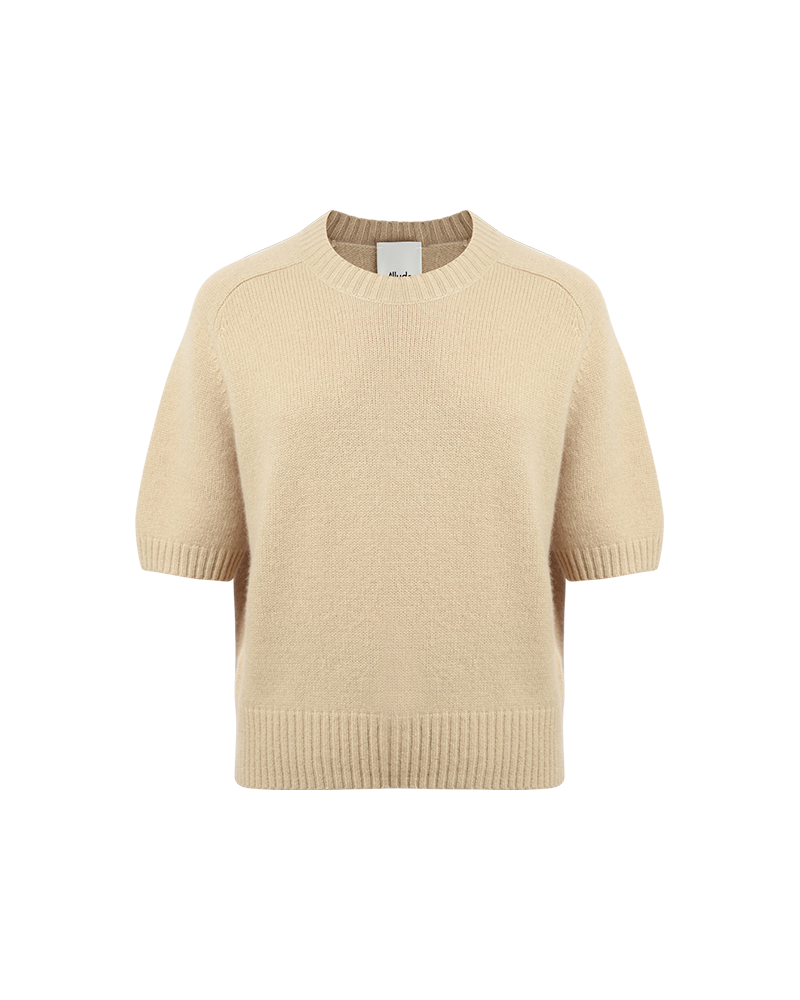 Short Sleeve Round Neck Jumper