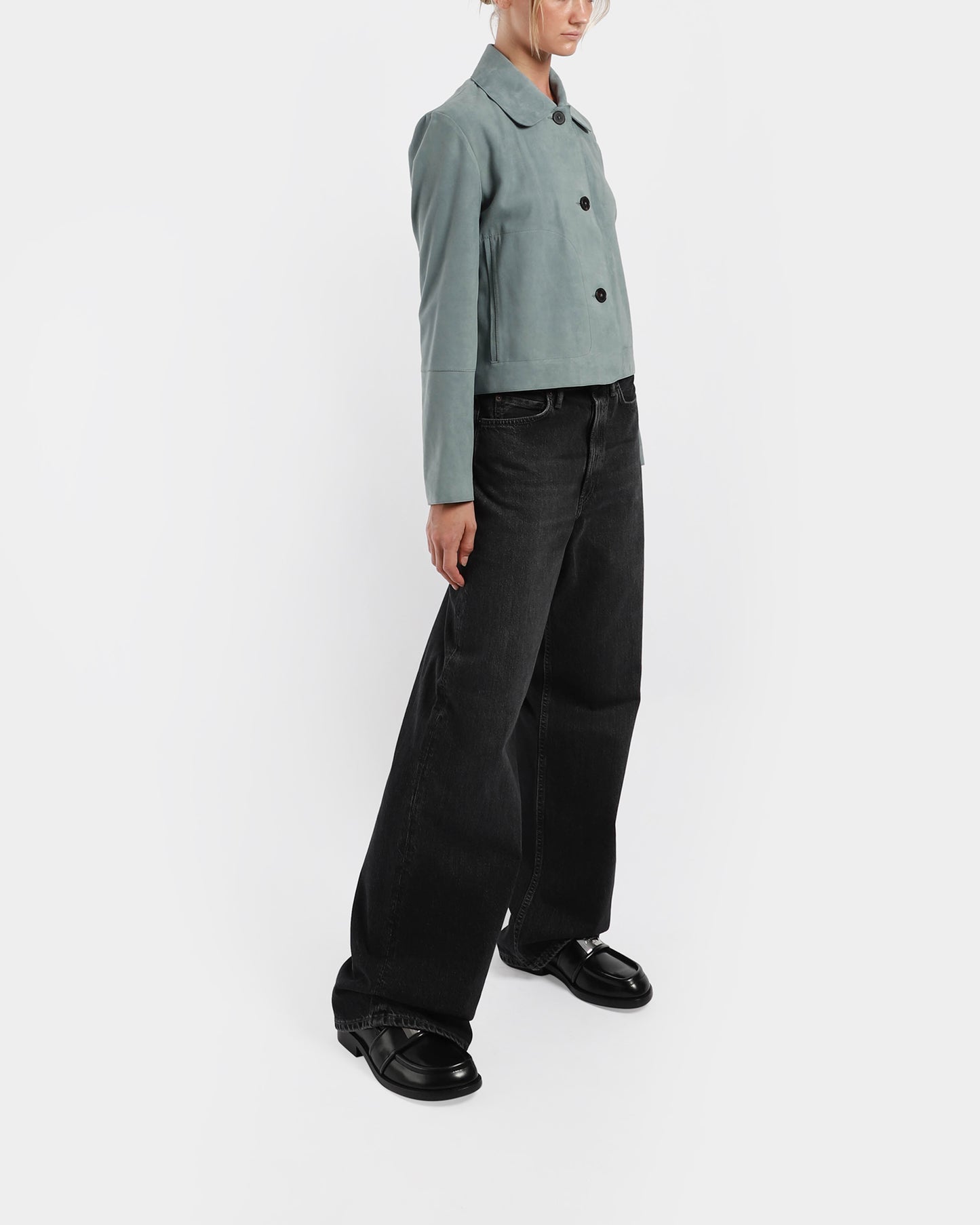 Emy Goat Suede Jacket