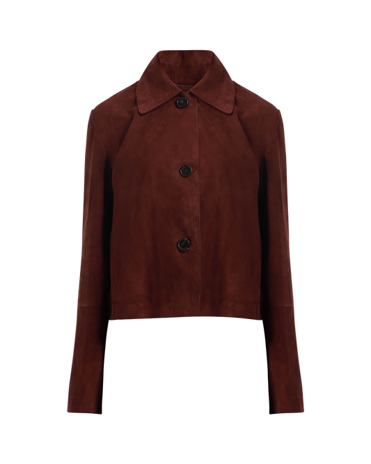 Emy Goat Suede Jacket