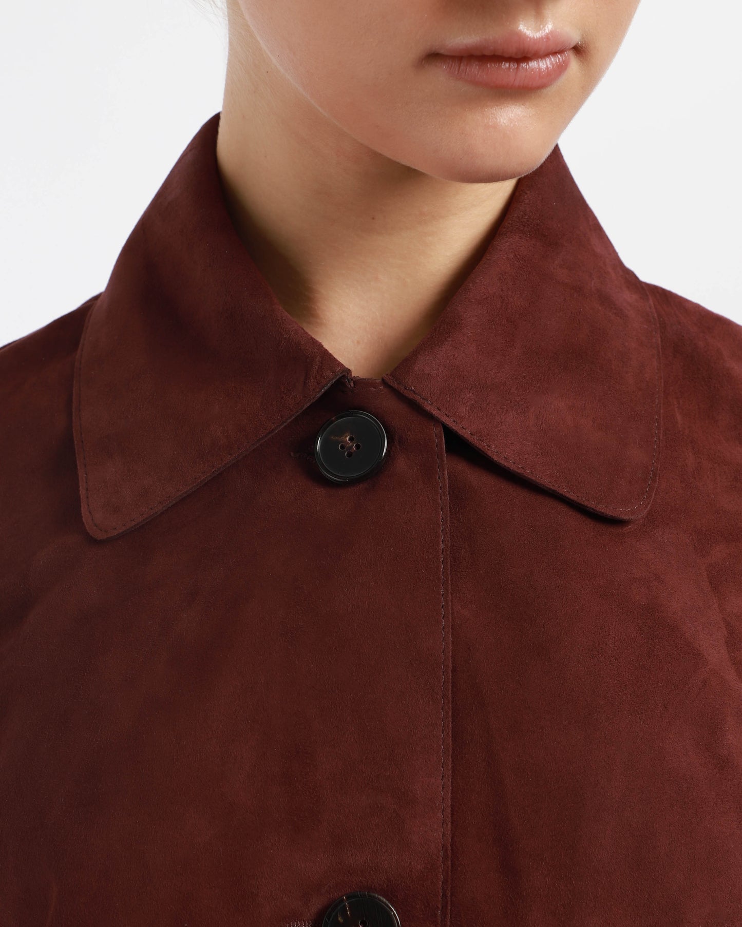 Emy Goat Suede Jacket