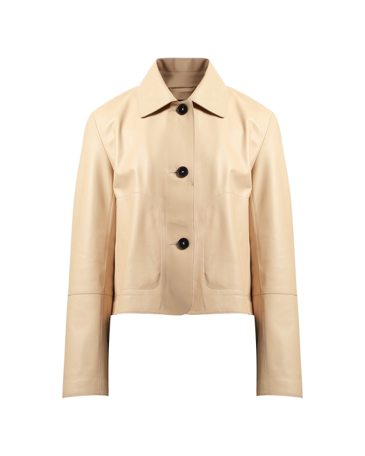 Emy Lamb Butter Jacket