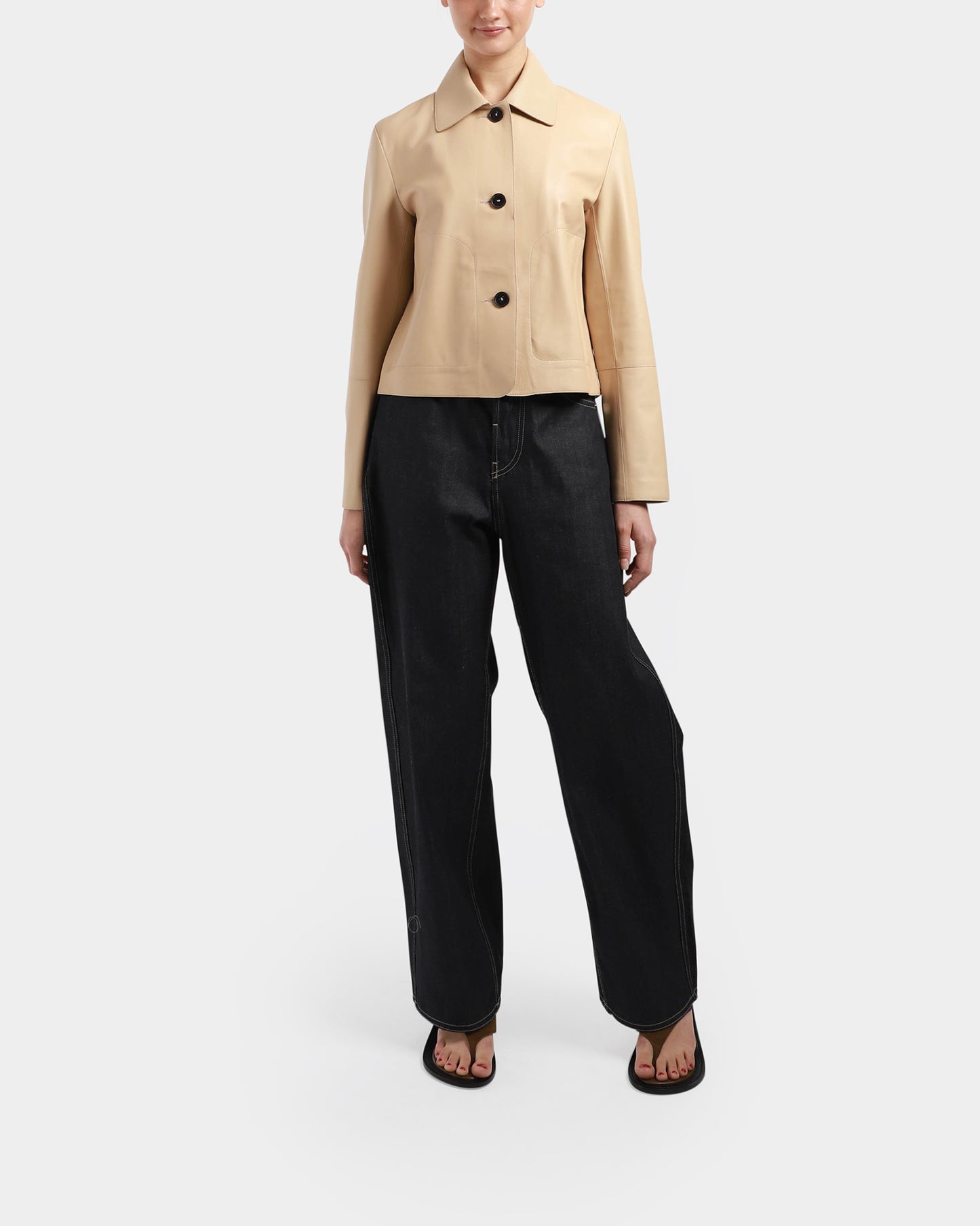 Emy Lamb Butter Jacket