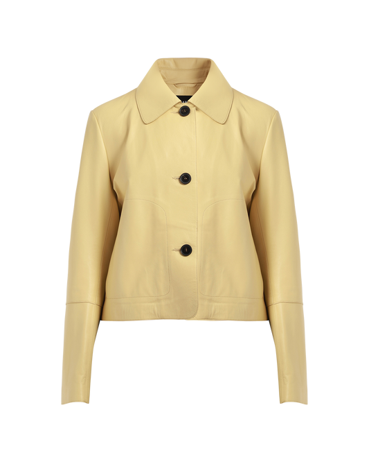 Emy Lamb Butter Jacket
