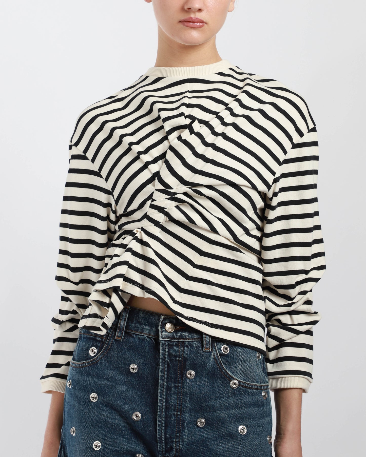 Knotted Jersey Top