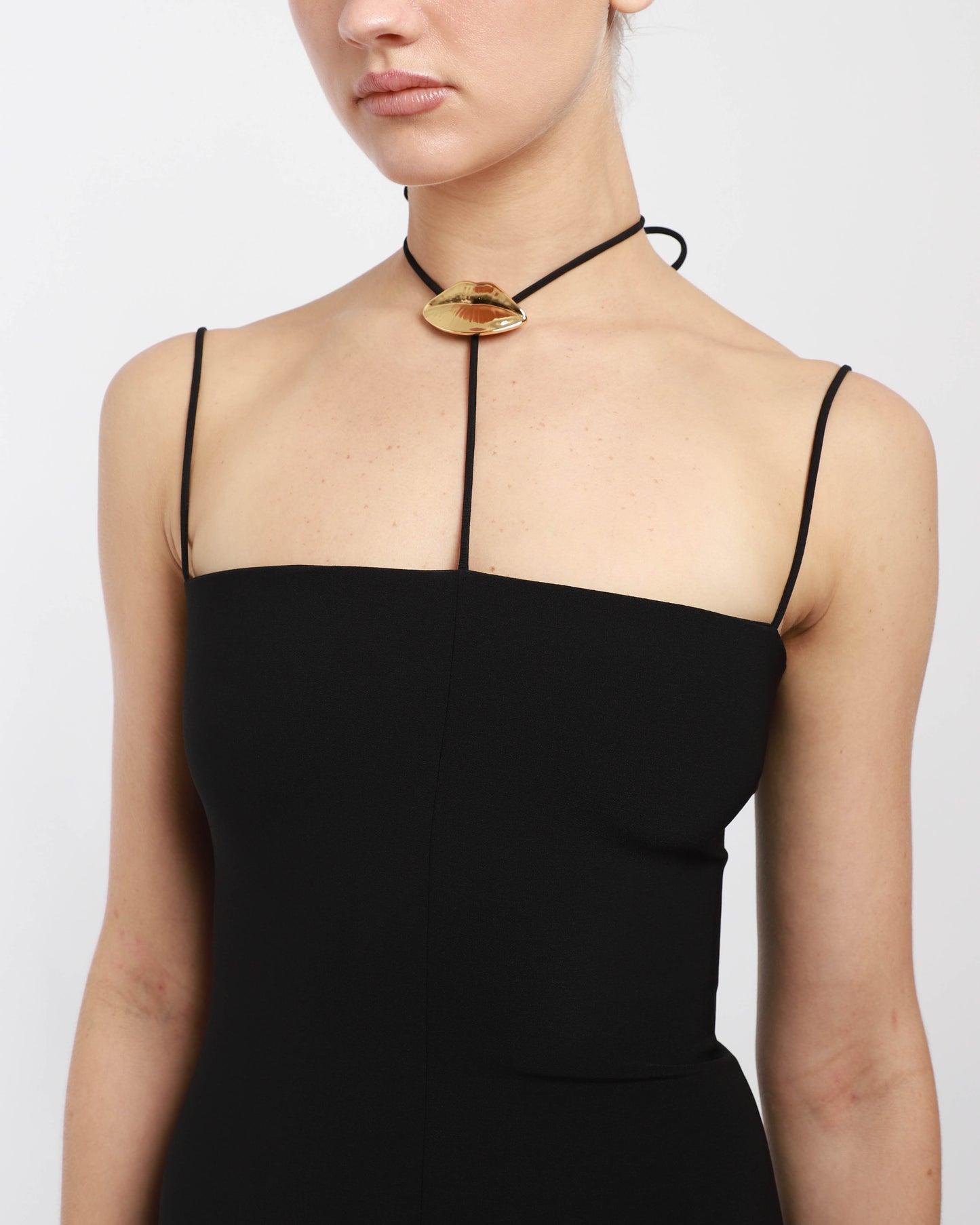 Lip Choker Dress