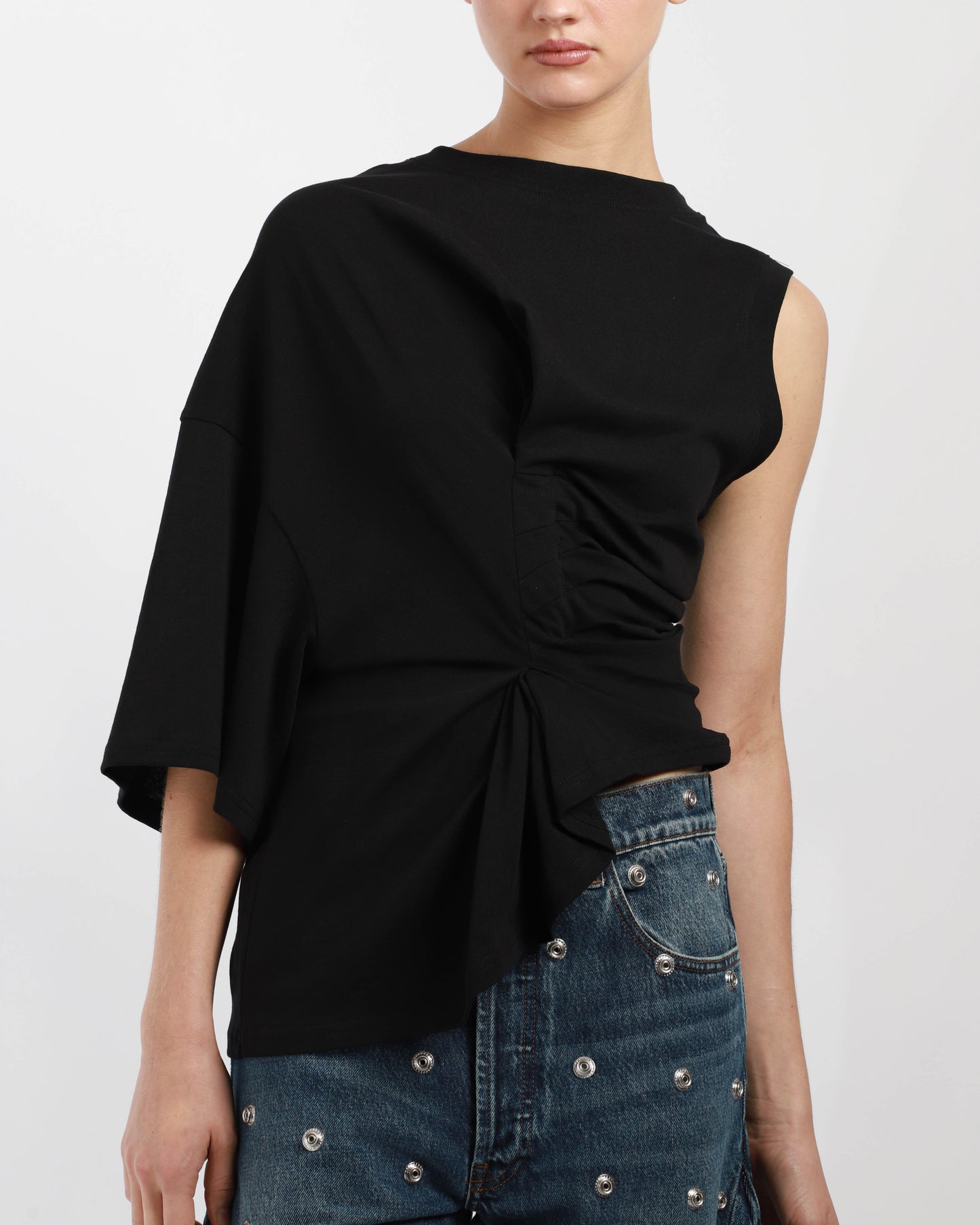 Knotted Jersey Top