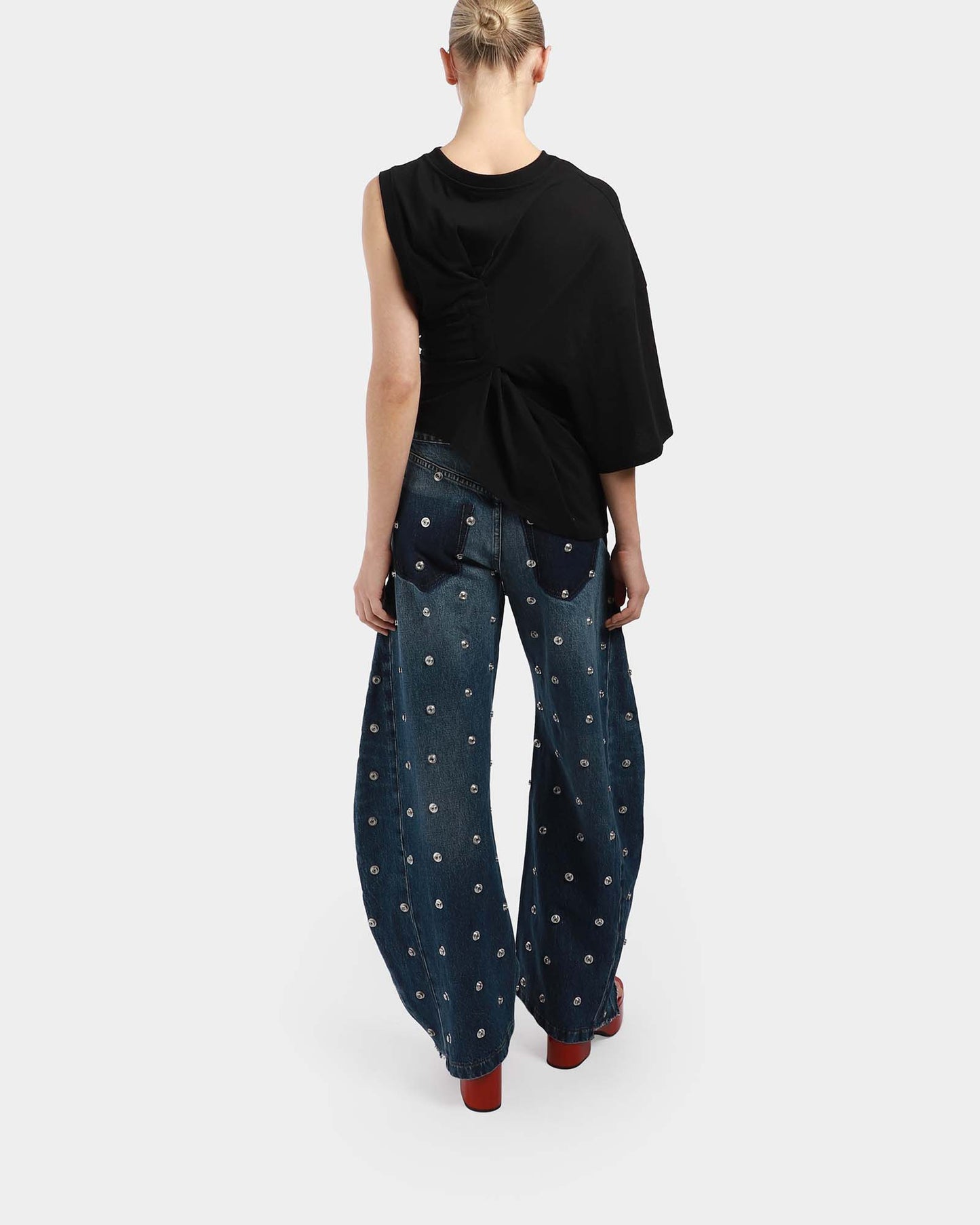 Knotted Jersey Top