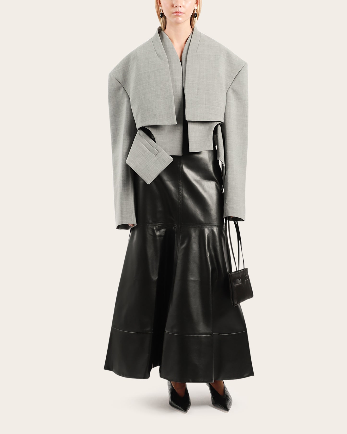 Flared Hem Skirt