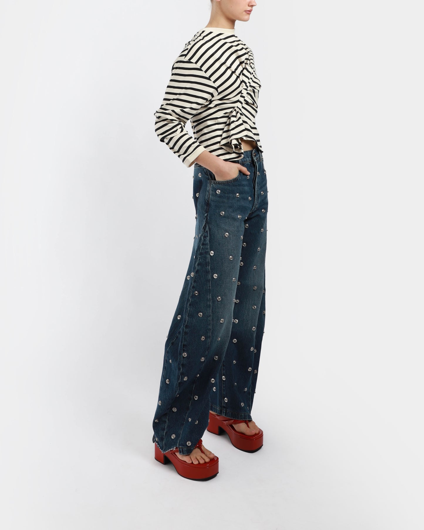 Knotted Jersey Top