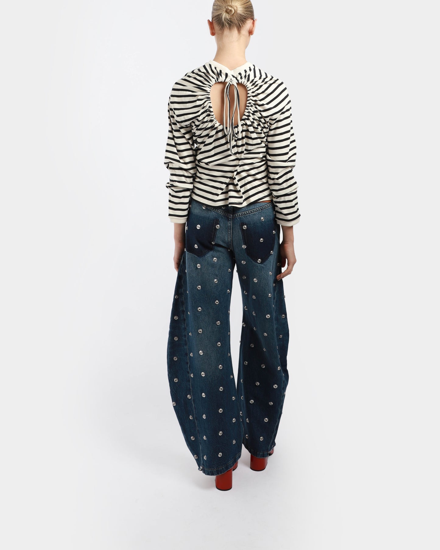 Knotted Jersey Top