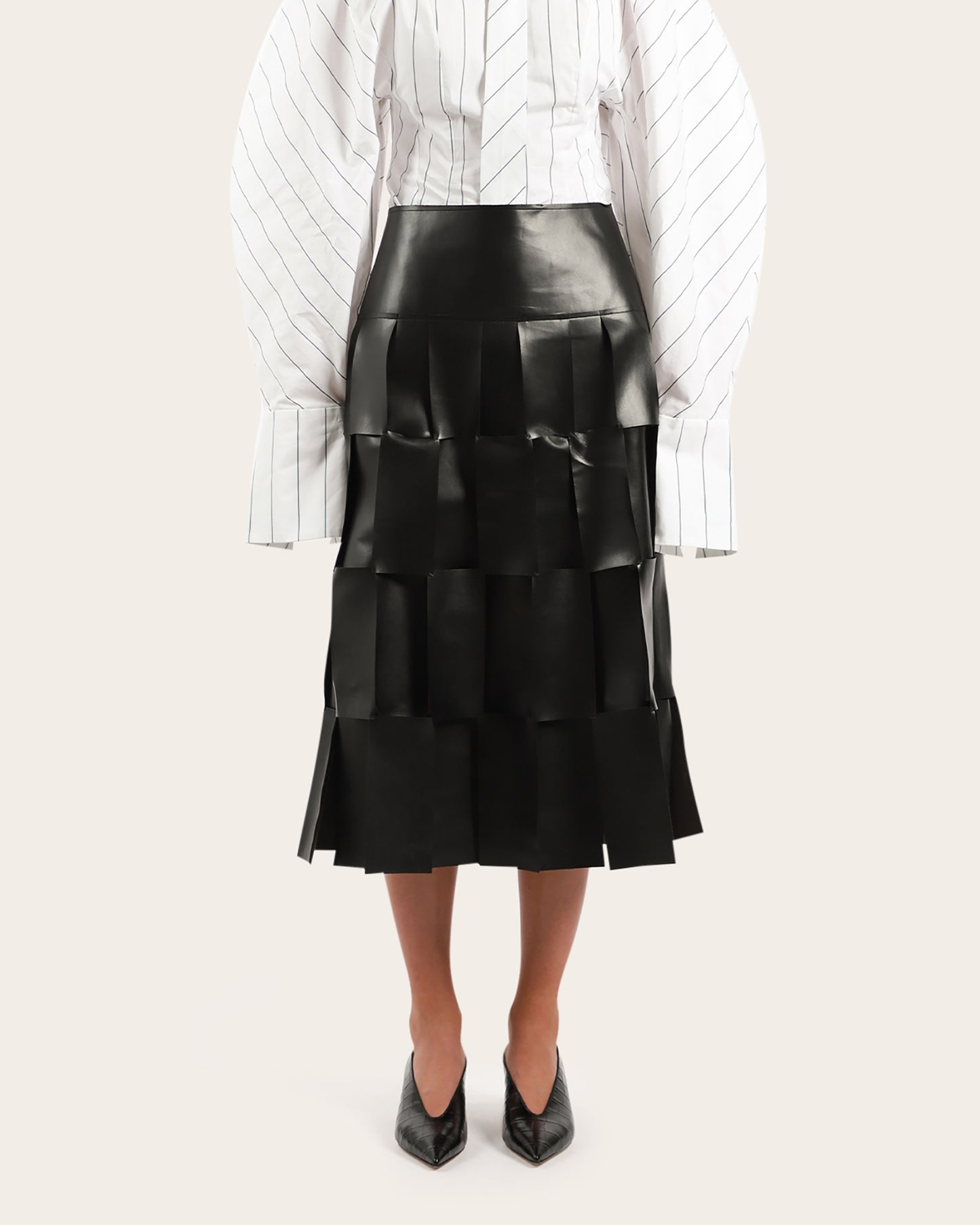 Midi Multi Rectangle Skirt