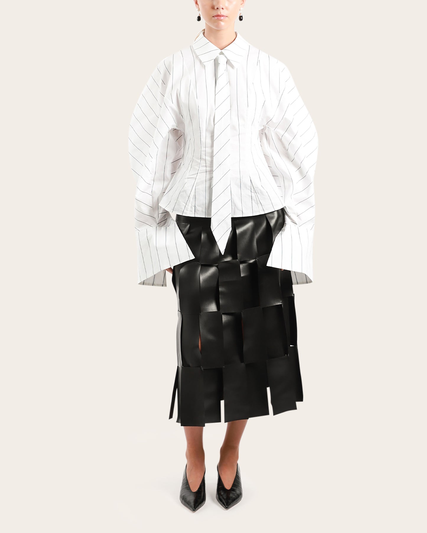 Midi Multi Rectangle Skirt