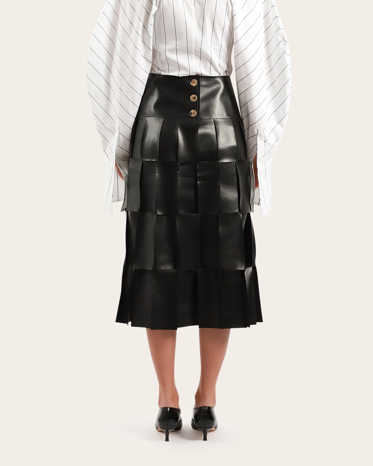 Midi Multi Rectangle Skirt