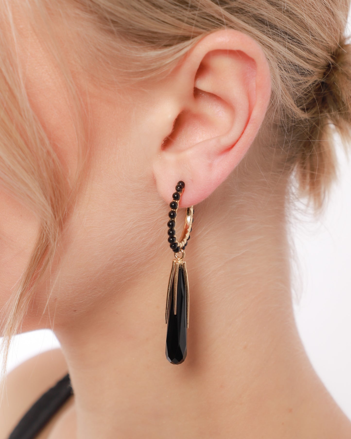 Mourning Earrings