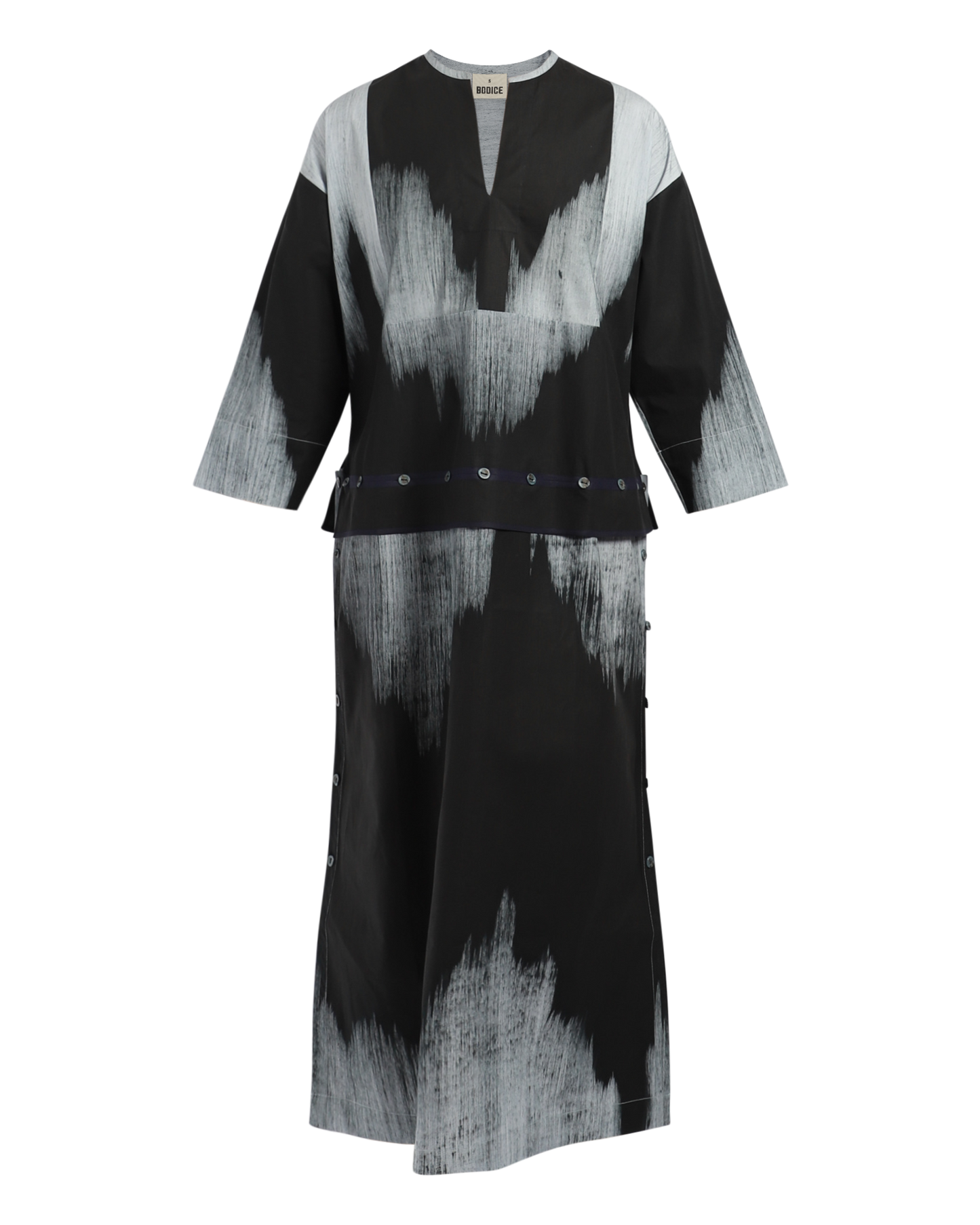 Block Printed Top-Tunic Dress