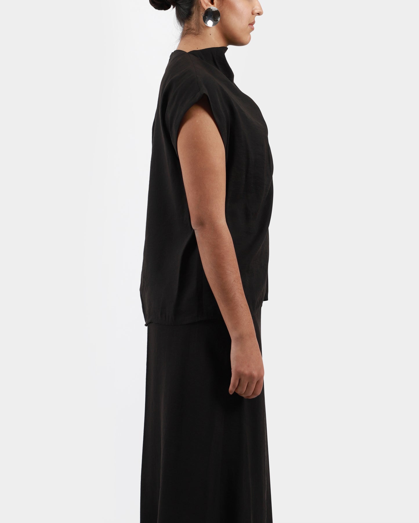 Teiho Draped Neck Top