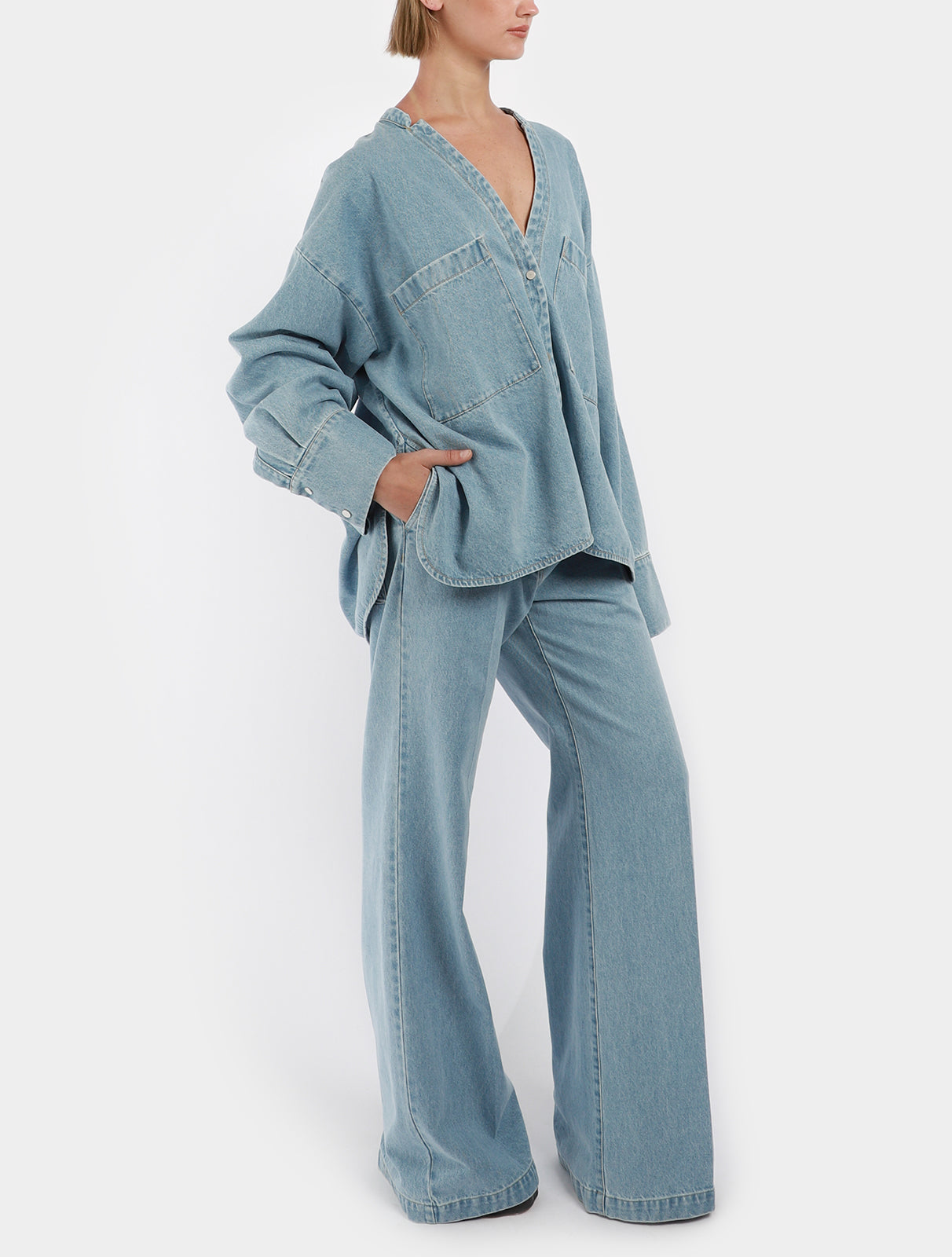 Pemal Wide Leg Jeans