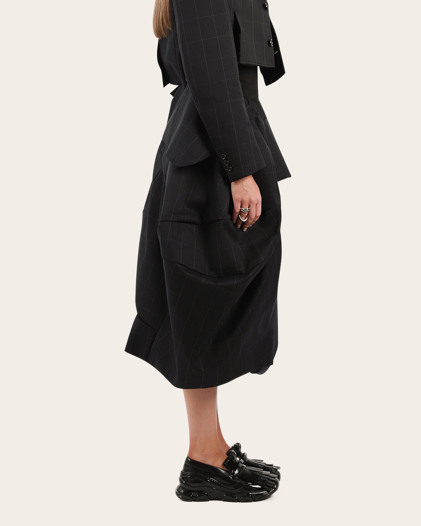 Voluminous 3D Detail Skirt
