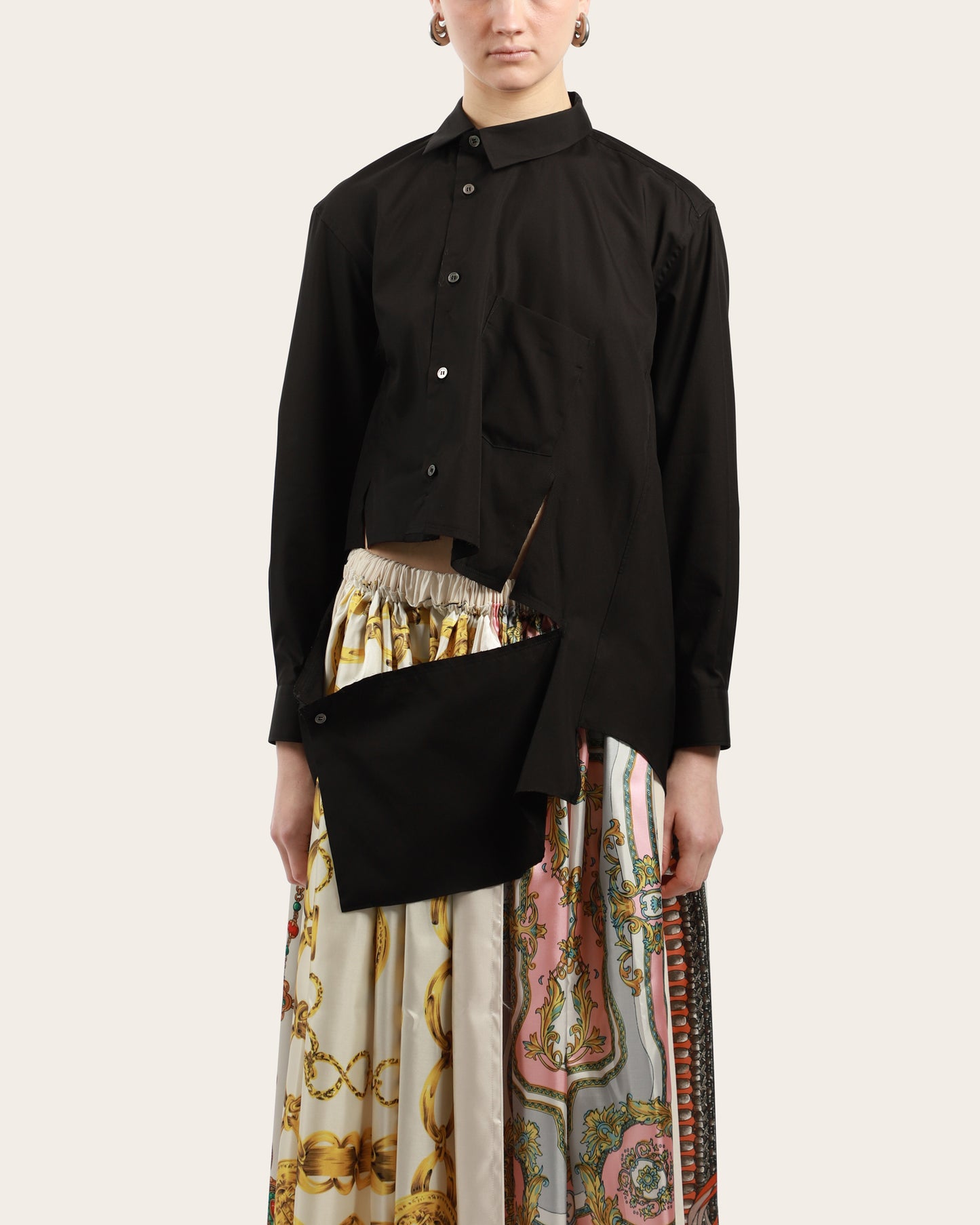 Asymmetrical Split Shirt