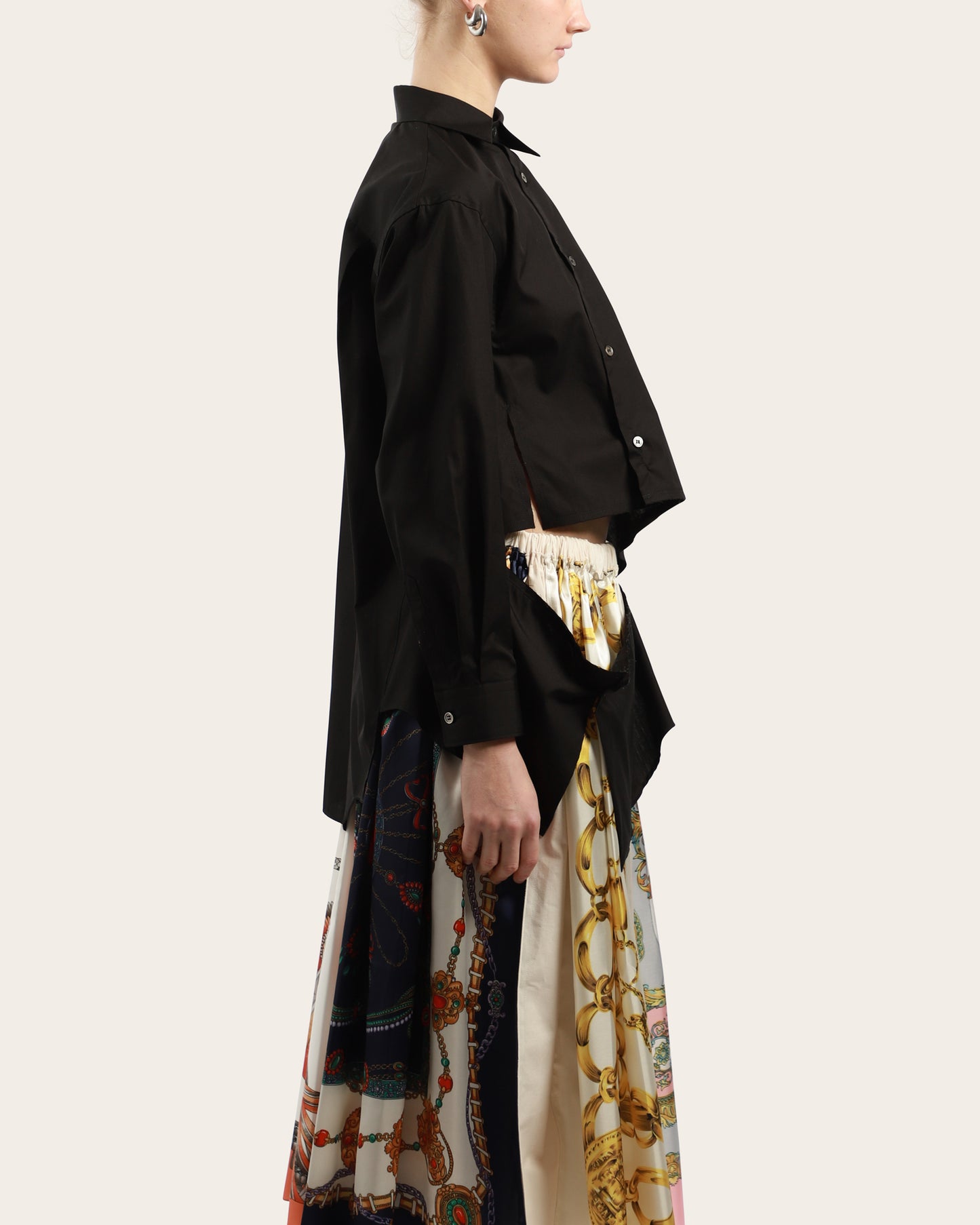 Asymmetrical Split Shirt