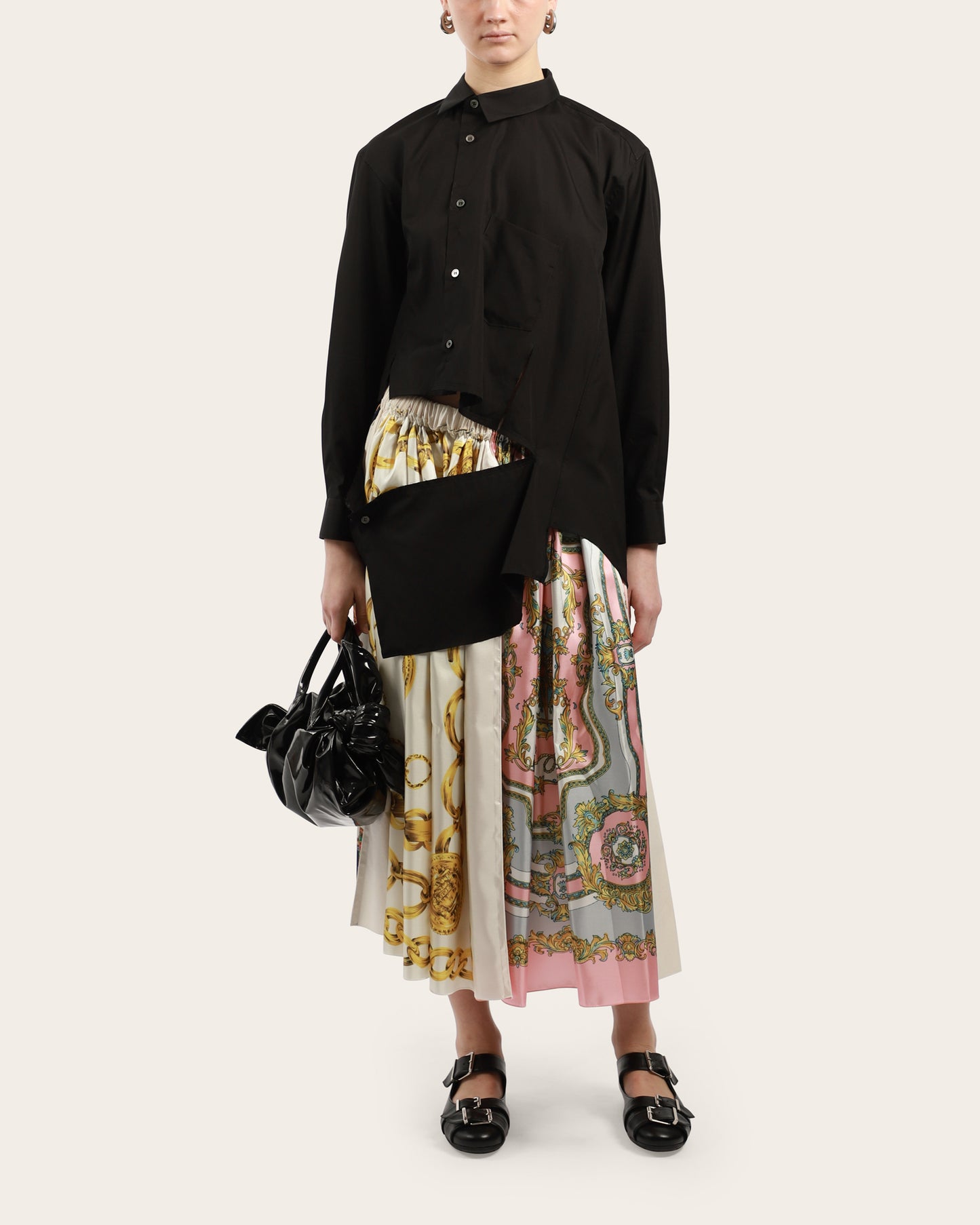 Asymmetrical Split Shirt
