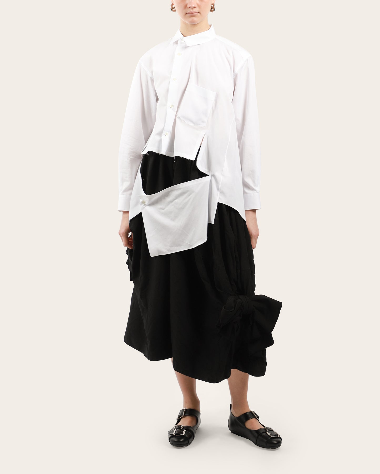 Asymmetrical Split Shirt