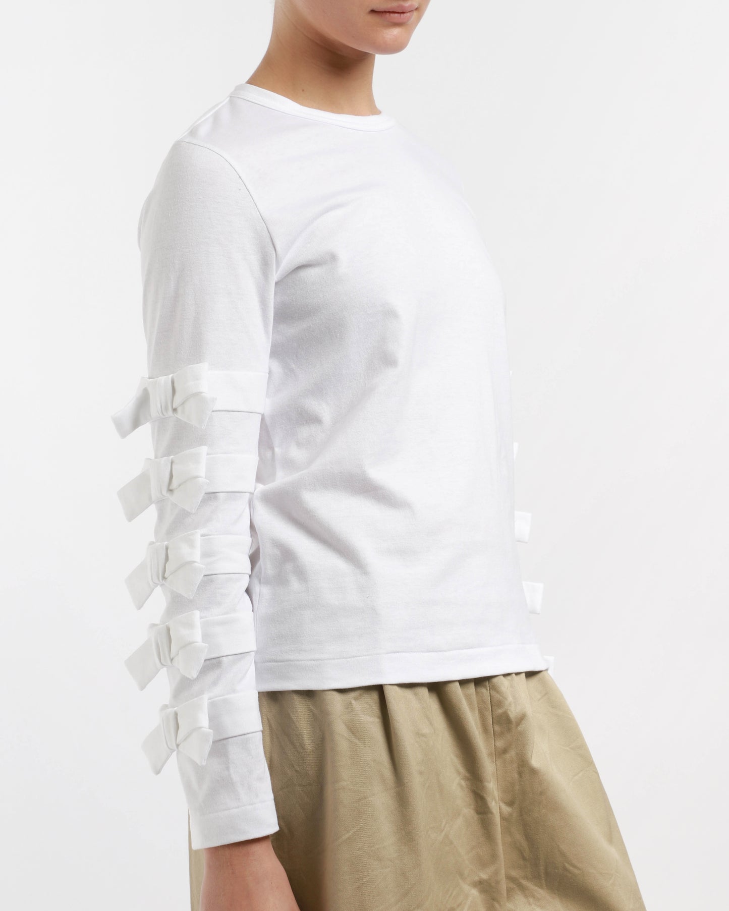 Bow Sleeve T-Shirt