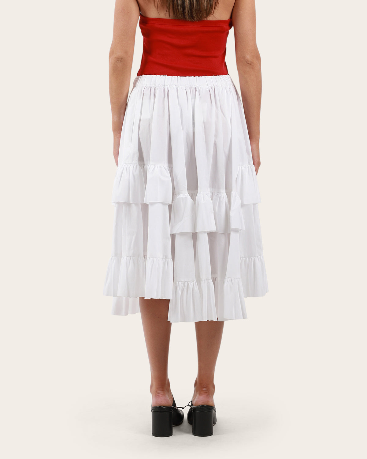 Ruffle Tiered Skirt