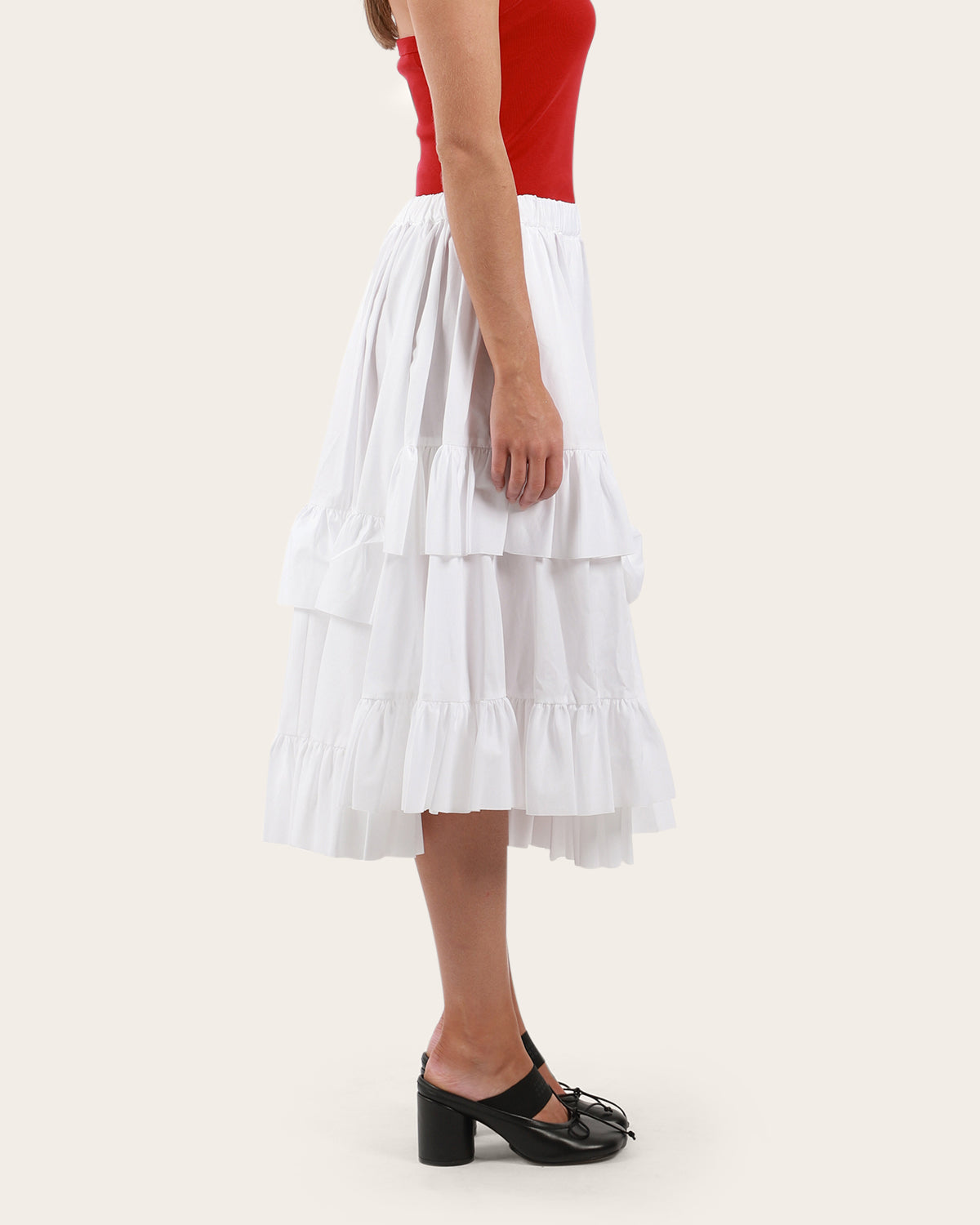 Ruffle Tiered Skirt