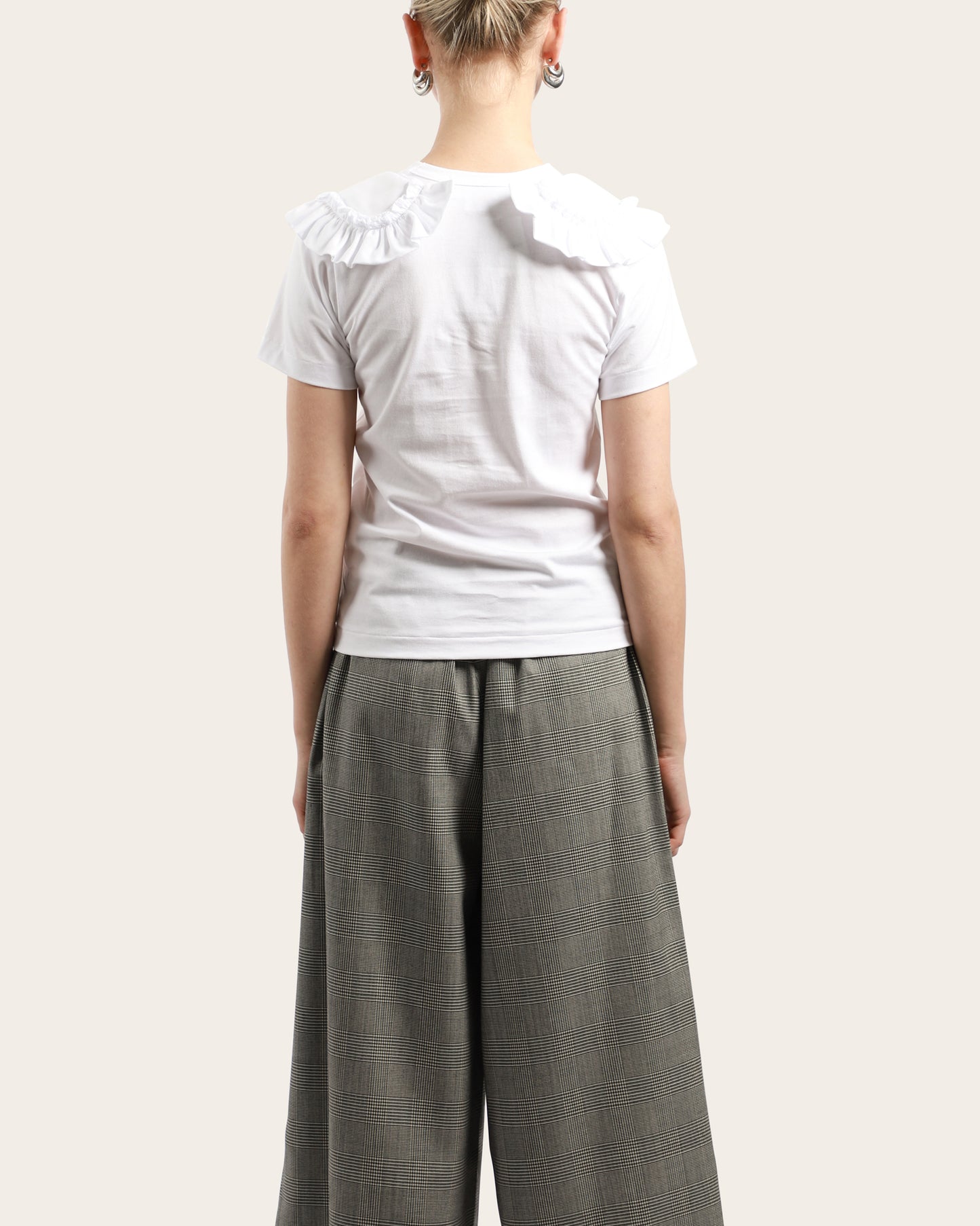 Ruffle Collar Tee