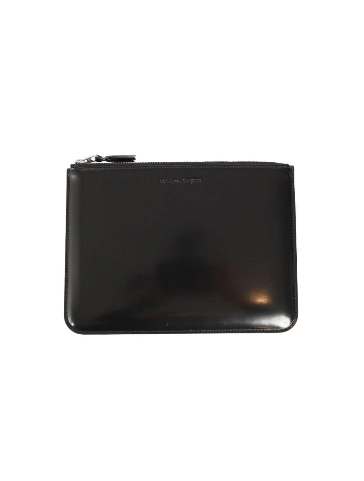 Mirror Inside Large Zip Pouch Wallet