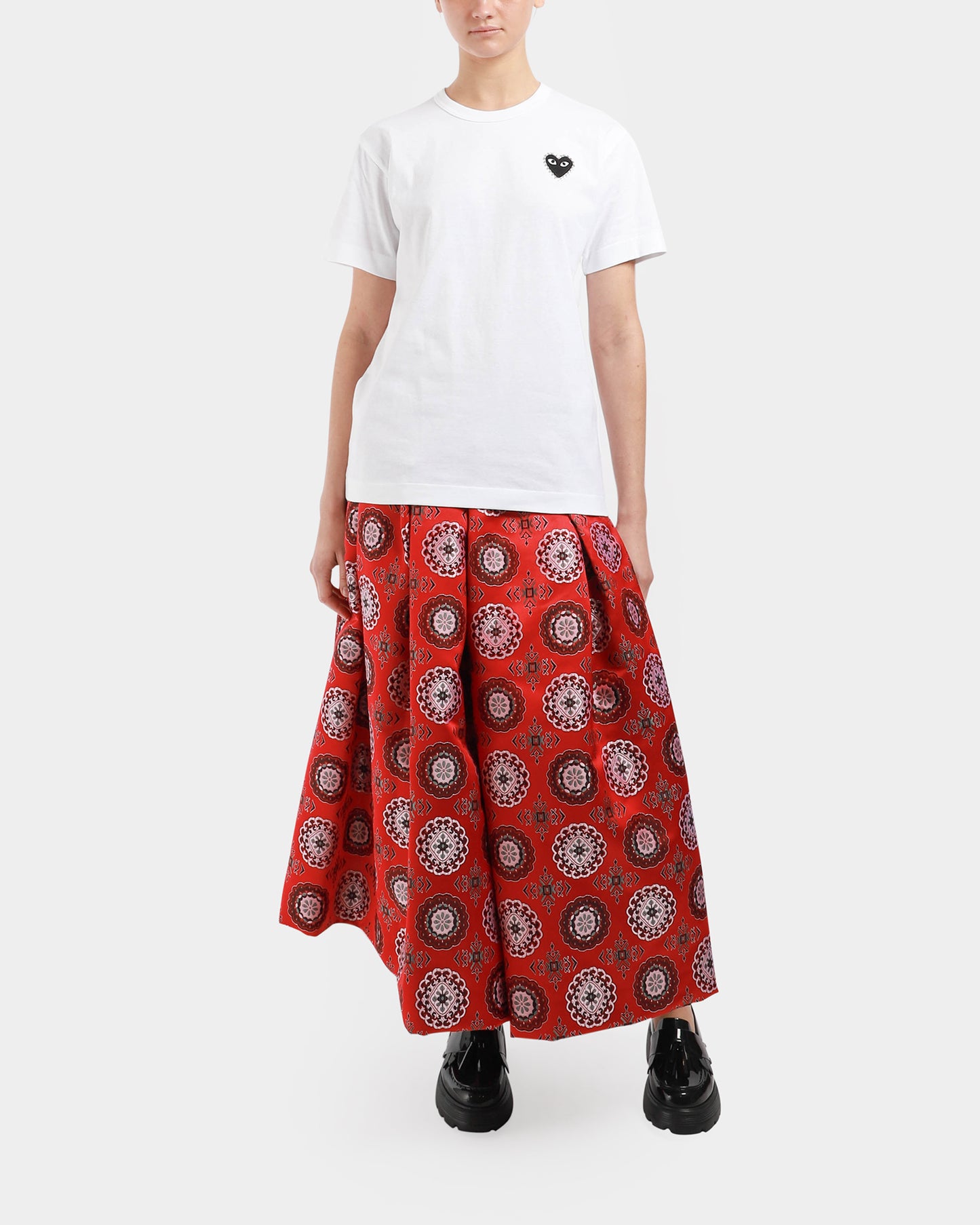 Rhinestone Heart SS T-Shirt