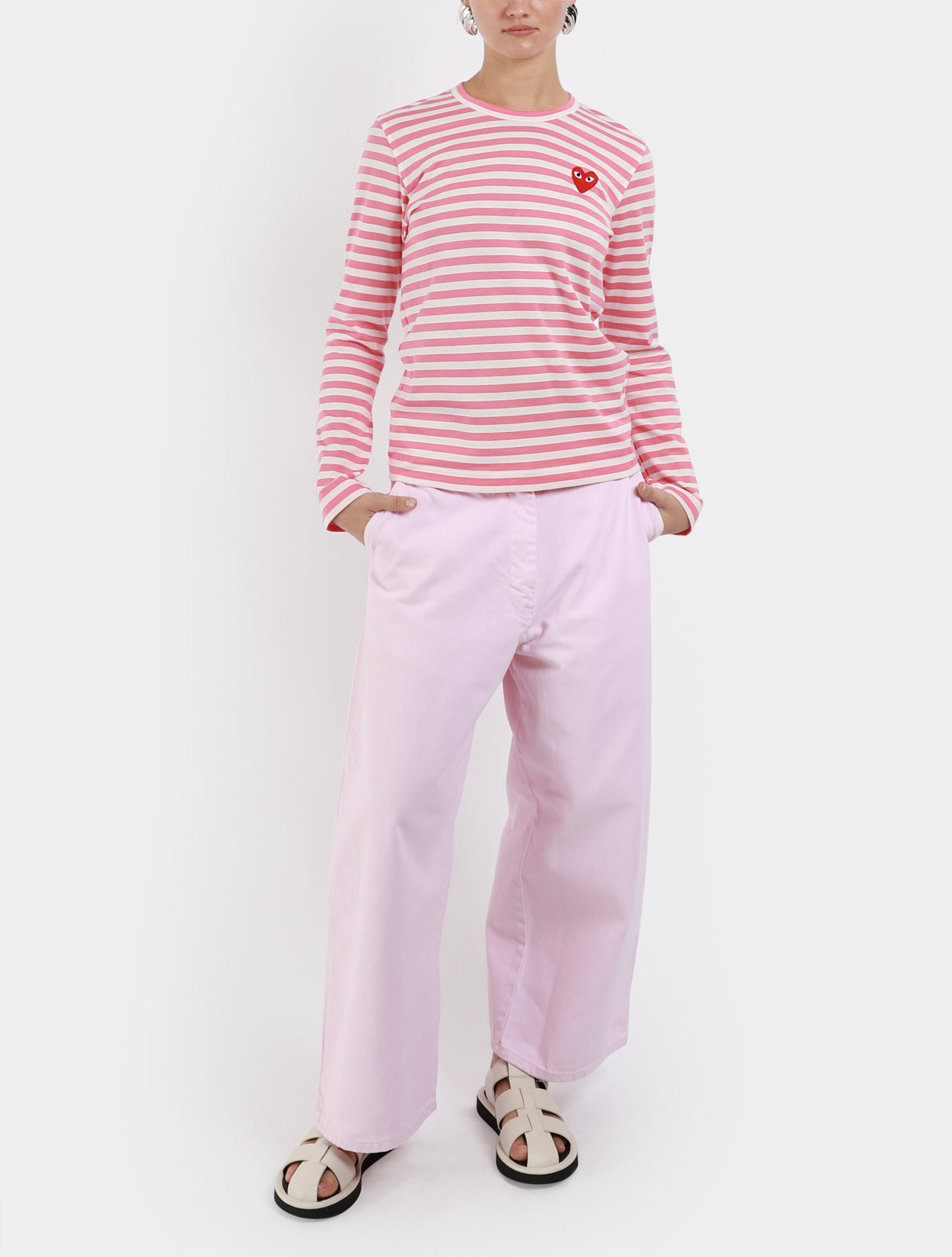 Men's Bright Striped Long Sleeve T-Shirt