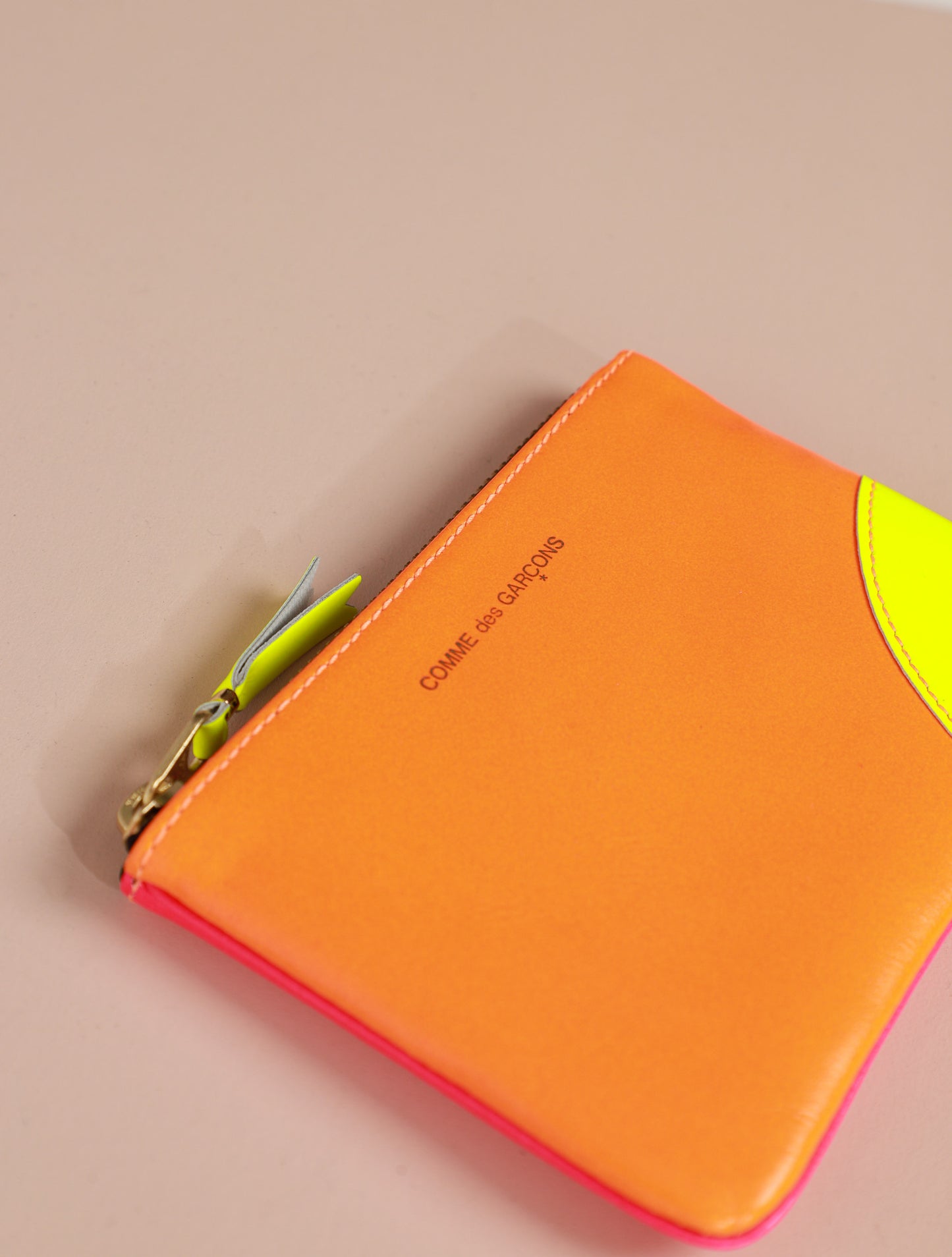 Super Fluo Small Zip Pouch Wallet