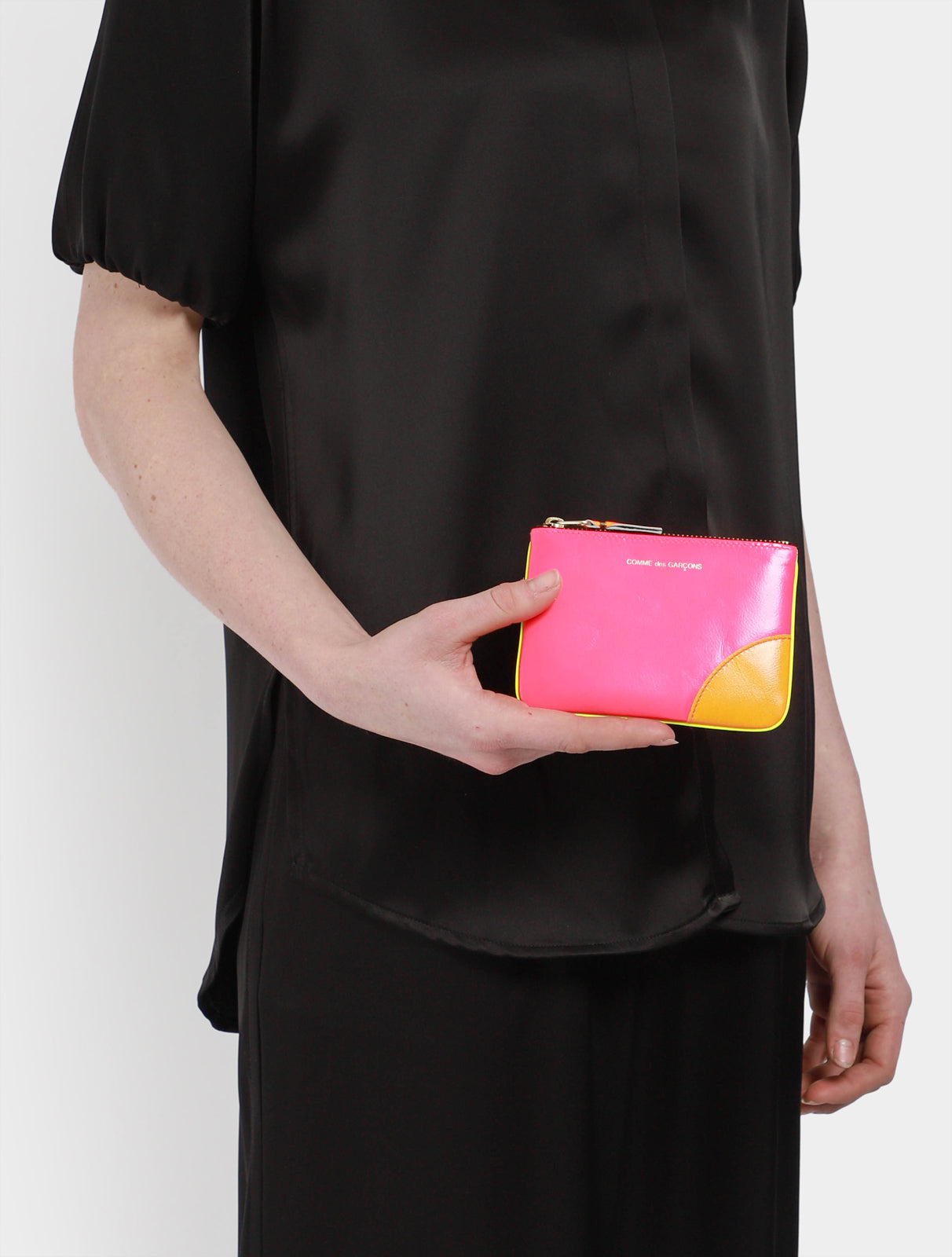 Super Fluo Small Zip Pouch Wallet