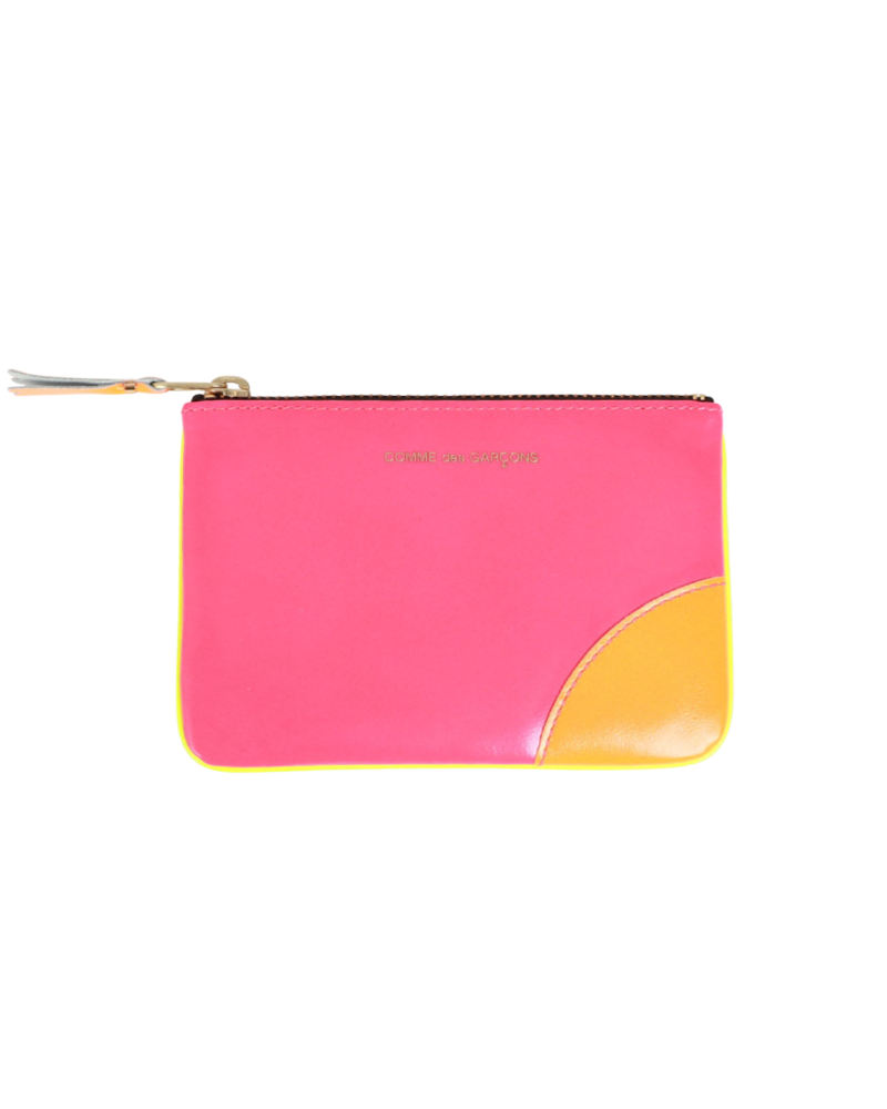 Super Fluo Small Zip Pouch Wallet