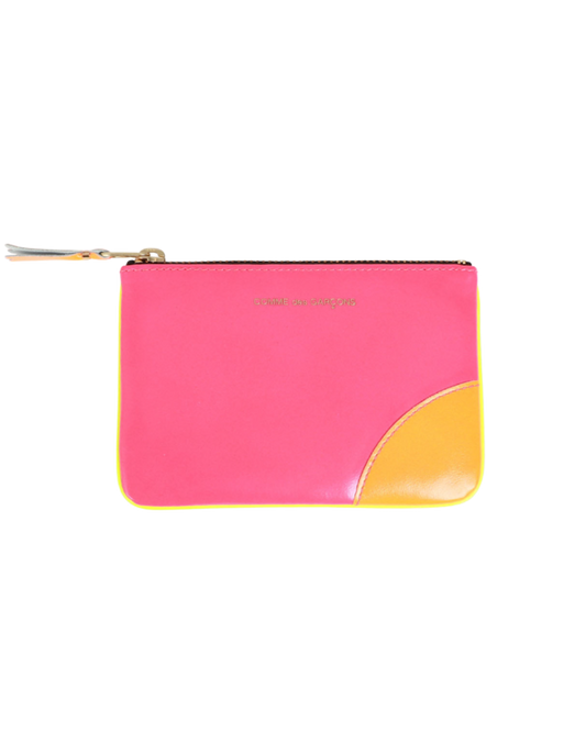 Super Fluo Small Zip Pouch Wallet