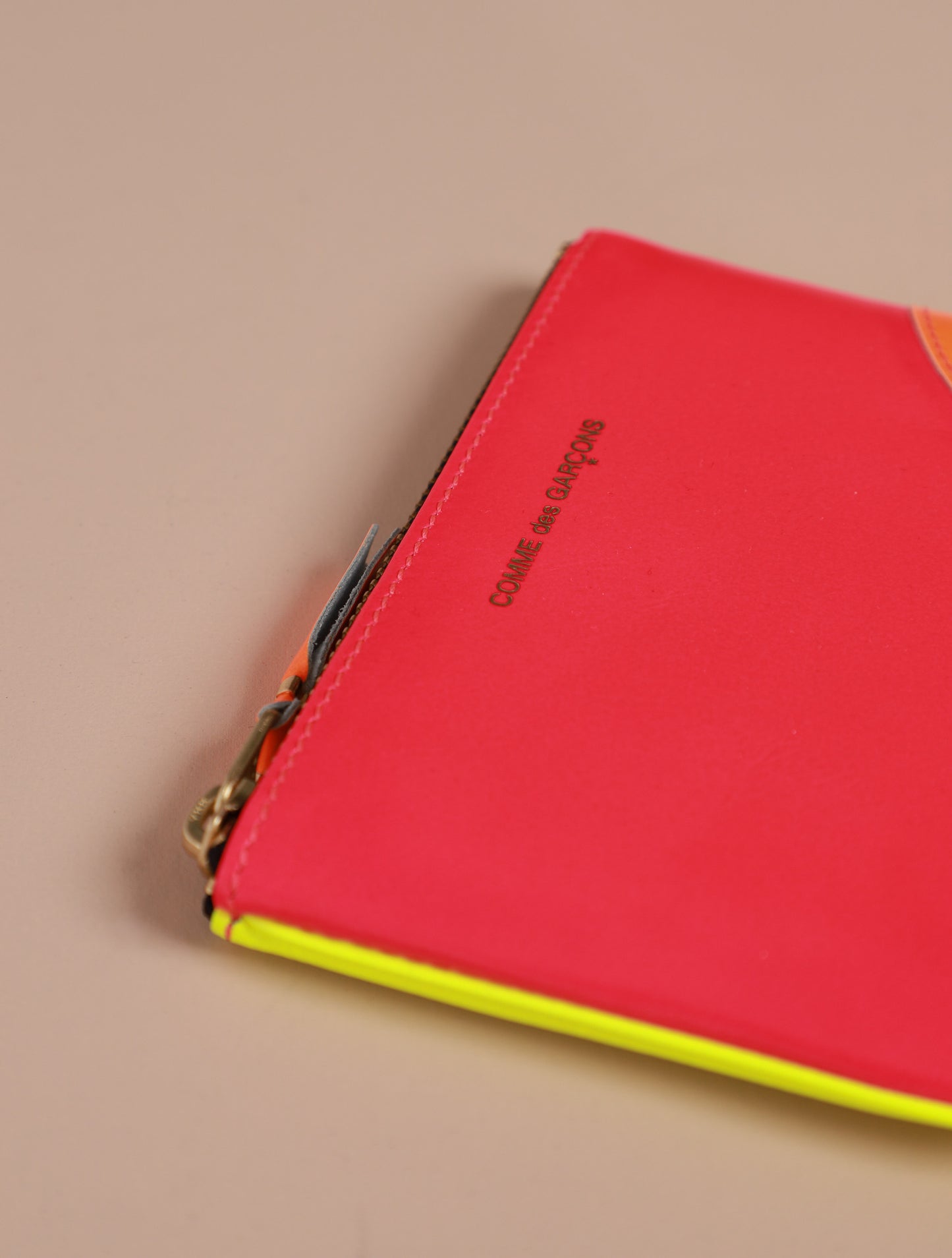 Super Fluo Small Zip Pouch Wallet