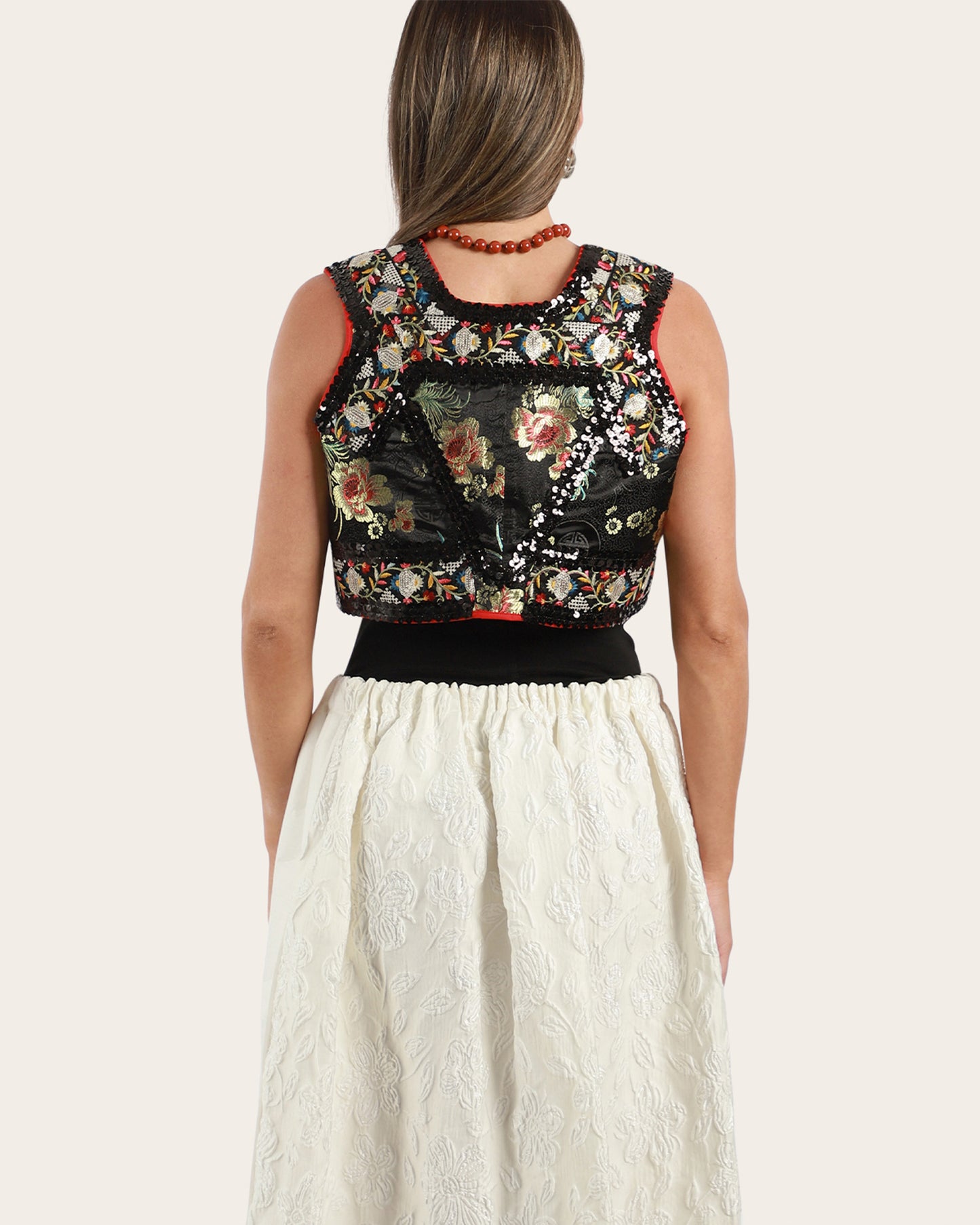 Embellished Vest
