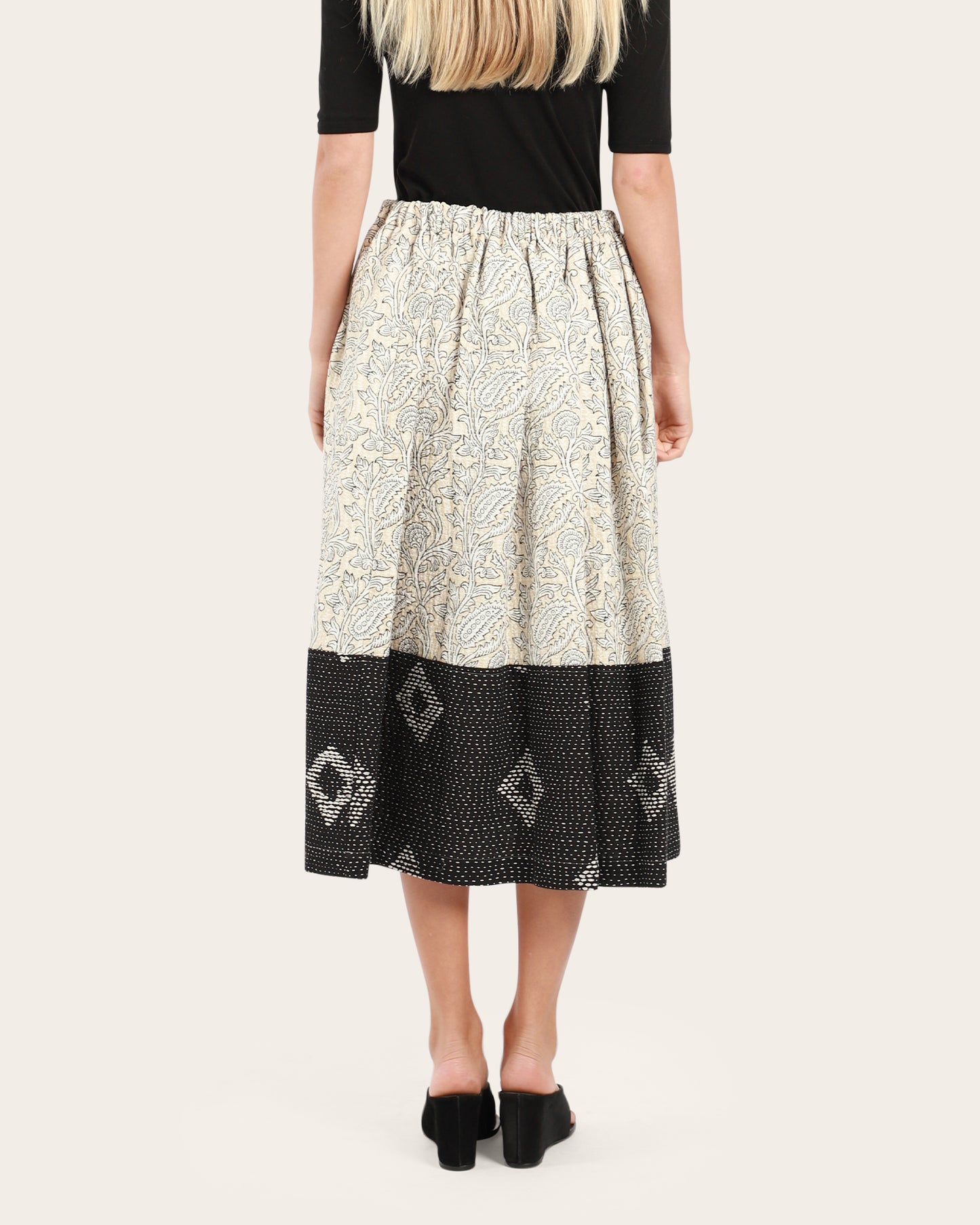 Floral Quilt Skirt